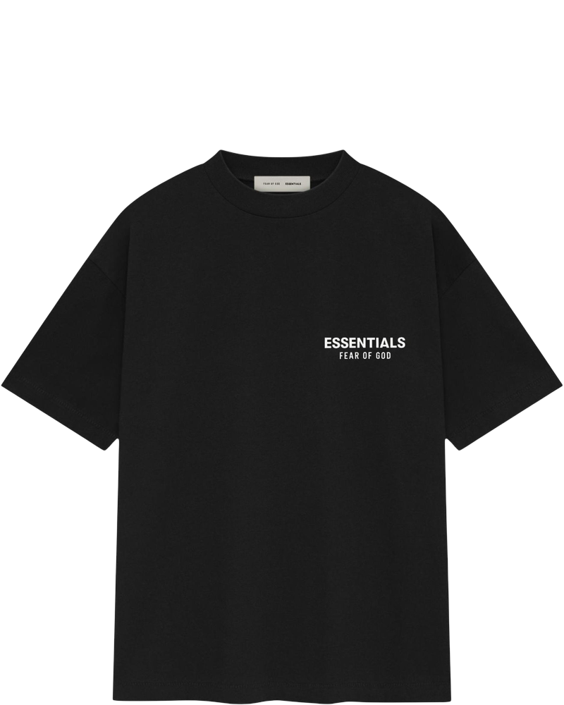 Essentials Classic Fit Black T-Shirt Fear of god оригінал – Купити в Україні