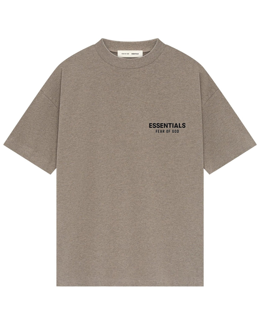 Essentials Classic Fit Homestead Heather T-Shirt Fear of god оригінал – Купити в Україні – боковий вид - FEAR OF GOD
