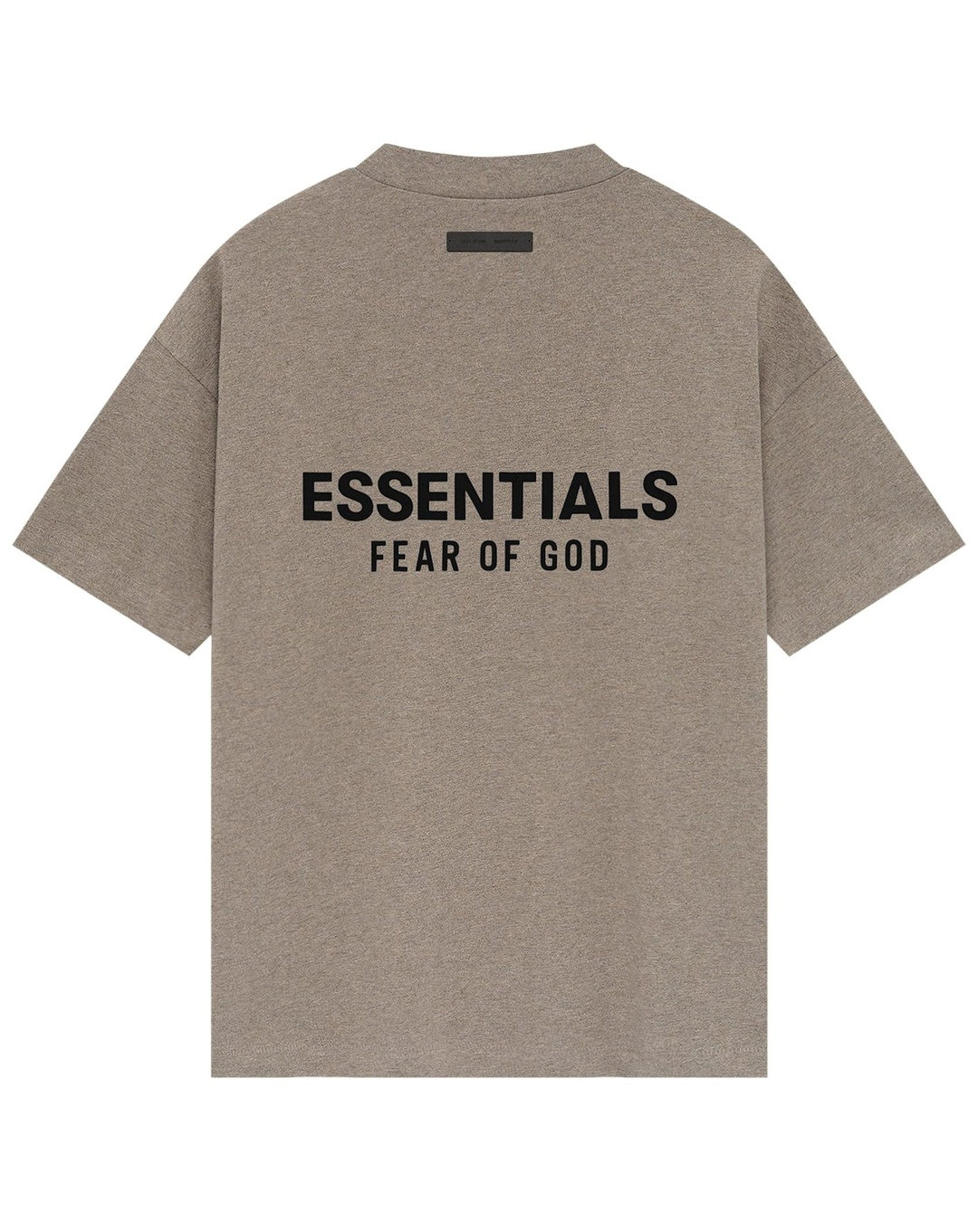Essentials Classic Fit Homestead Heather T-Shirt Fear of god оригінал – Купити в Україні – вид ззаду - FEAR OF GOD