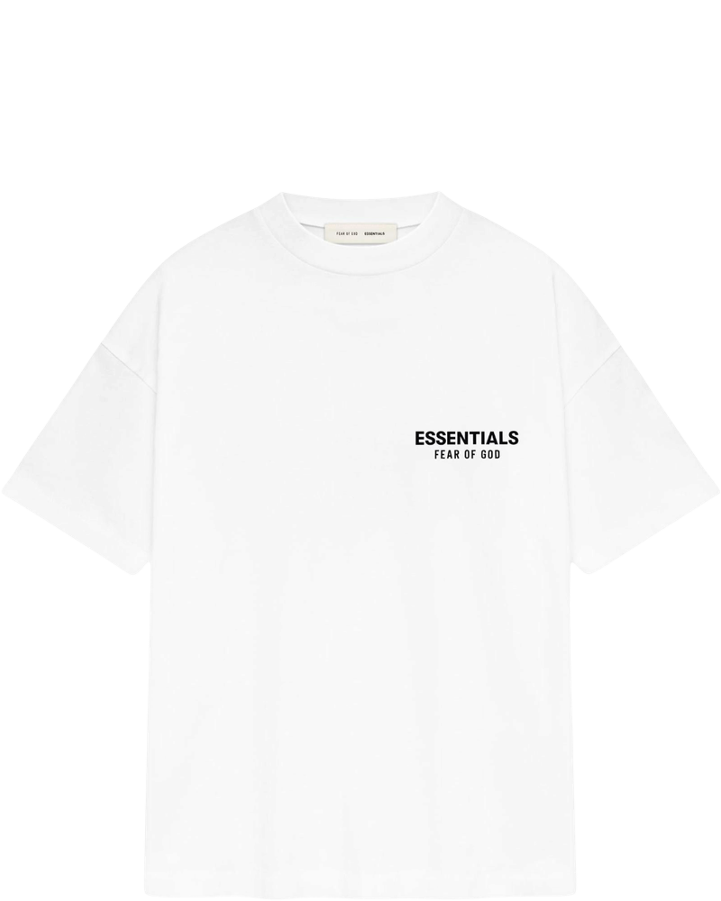 Essentials SS25 Bright White Classic Tee Fear of god оригінал – Купити в Україні
