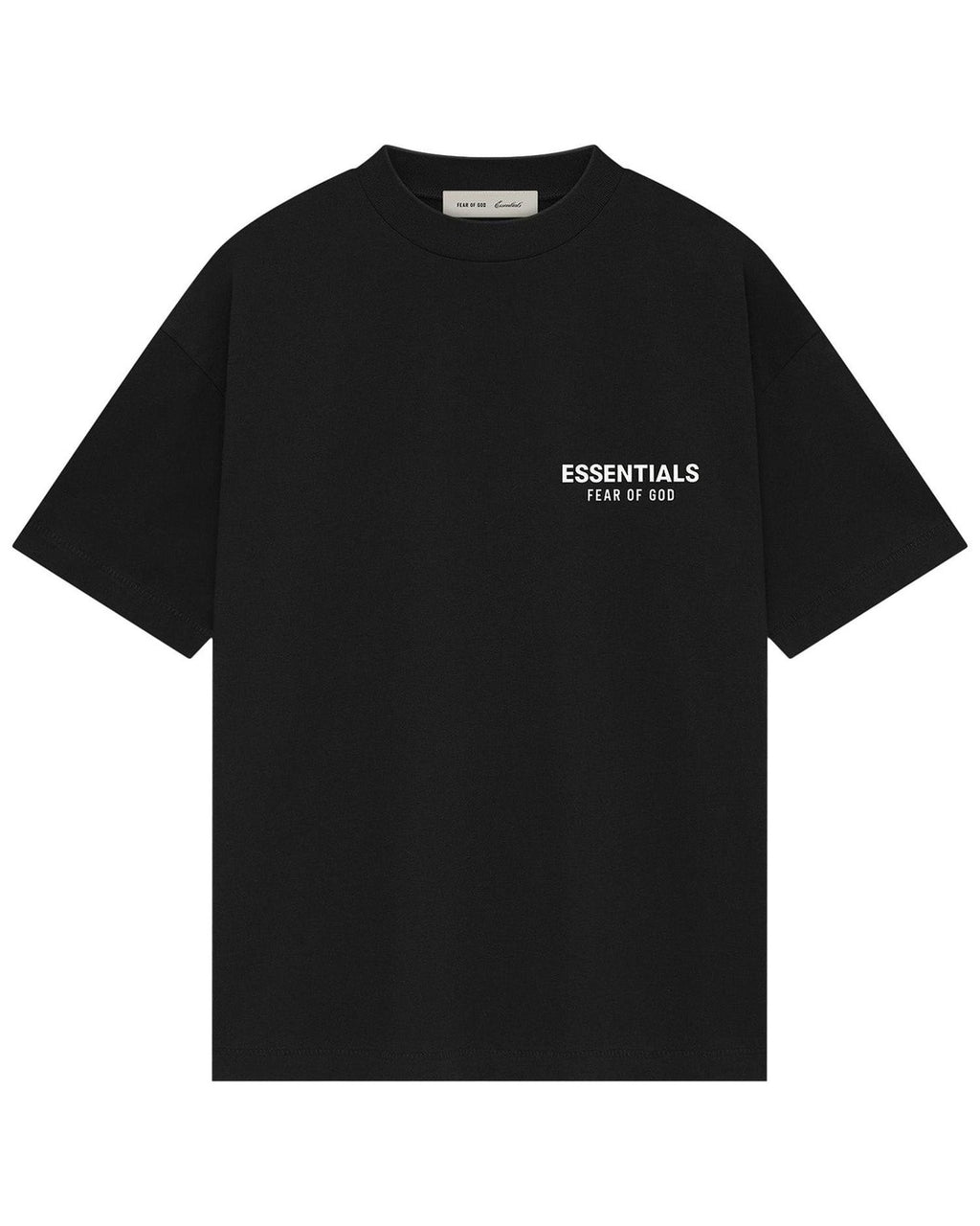 Essentials SS25 Vintage Black Classic Tee Fear of god оригінал – Купити в Україні – боковий вид