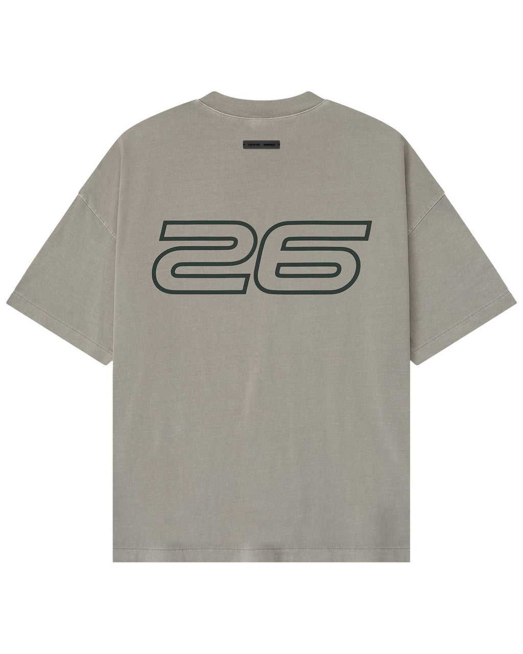 Essentials Smoke Grey 90s Tee Fear of god оригінал – Купити в Україні – вид ззаду