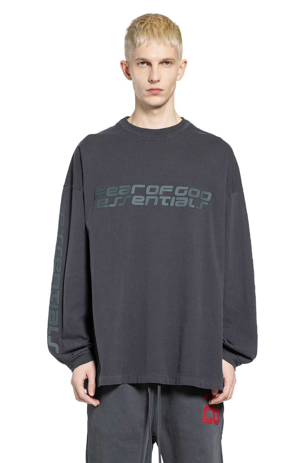 90s Long Sleeve T-Shirt Fear of god – Гарантія оригінальності – вид ззаду