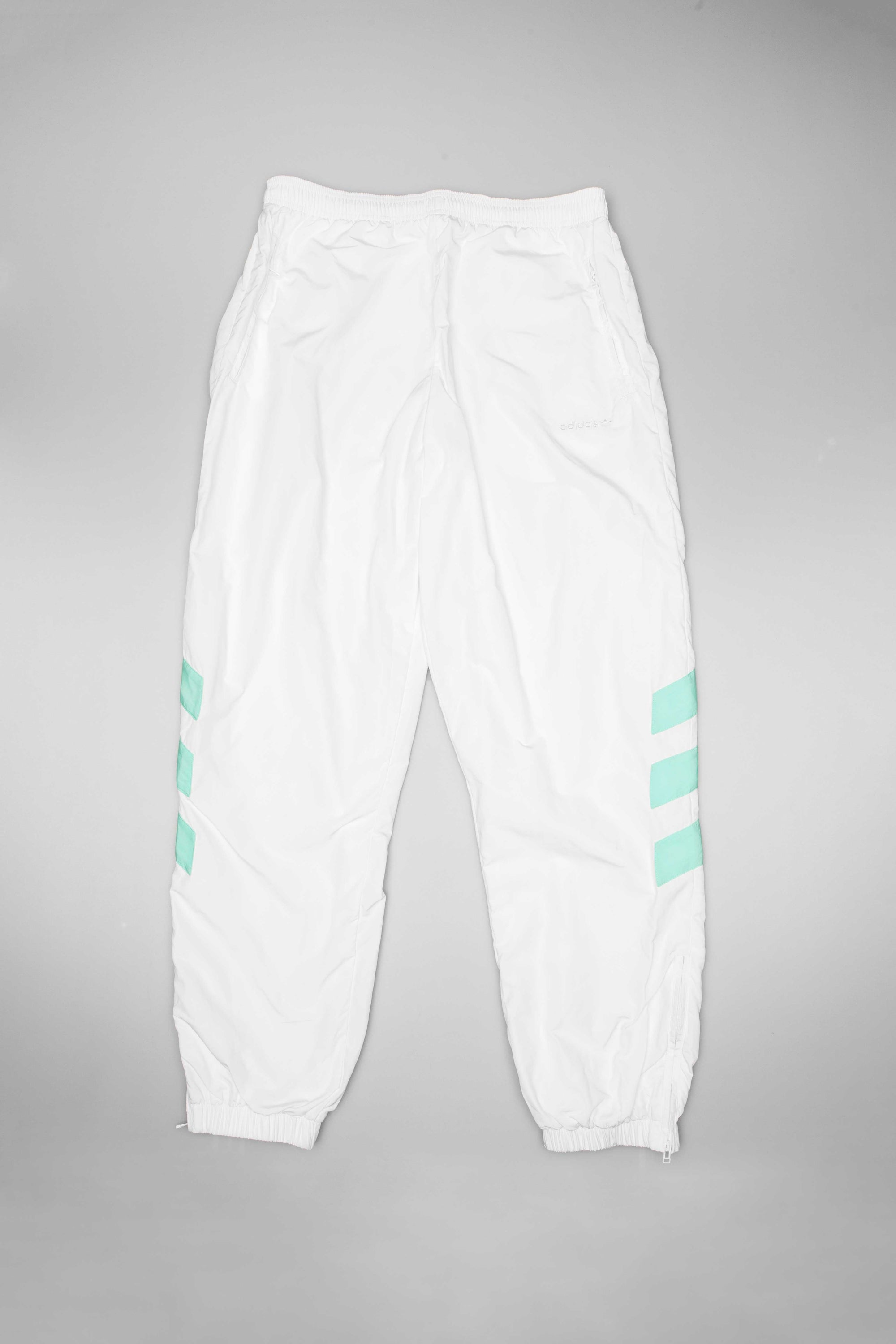 X Nice Kicks Mens Track Pants White Adidas – Гарантія оригінальності – вид ззаду - ADIDAS
