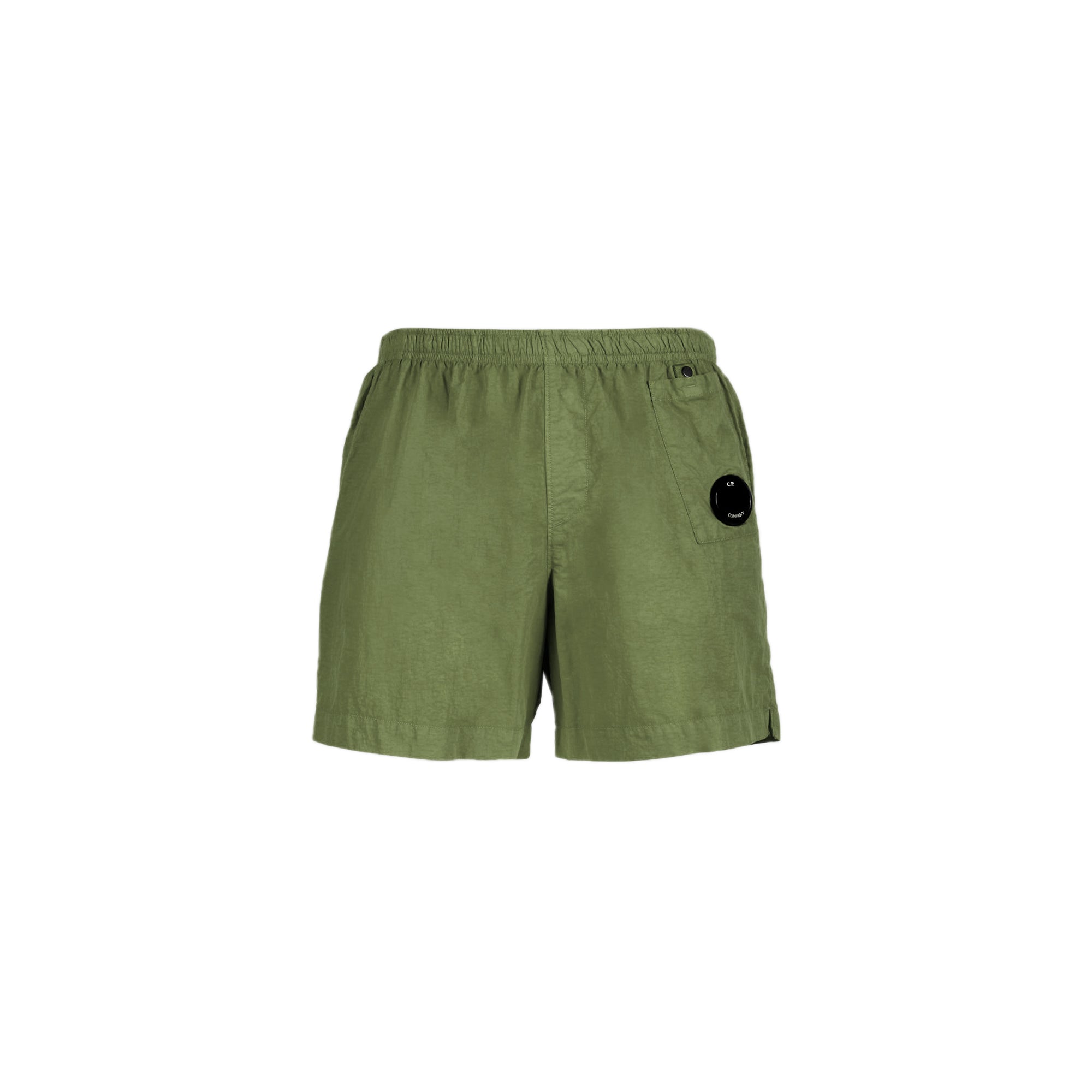 Mens Flatt Nylon Beach Shorts Cp company – Гарантія оригінальності – боковий вид