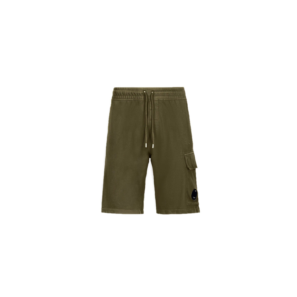 Оригінальна Mens Light Fleece Cargo Shorts Cp company – боковий вид