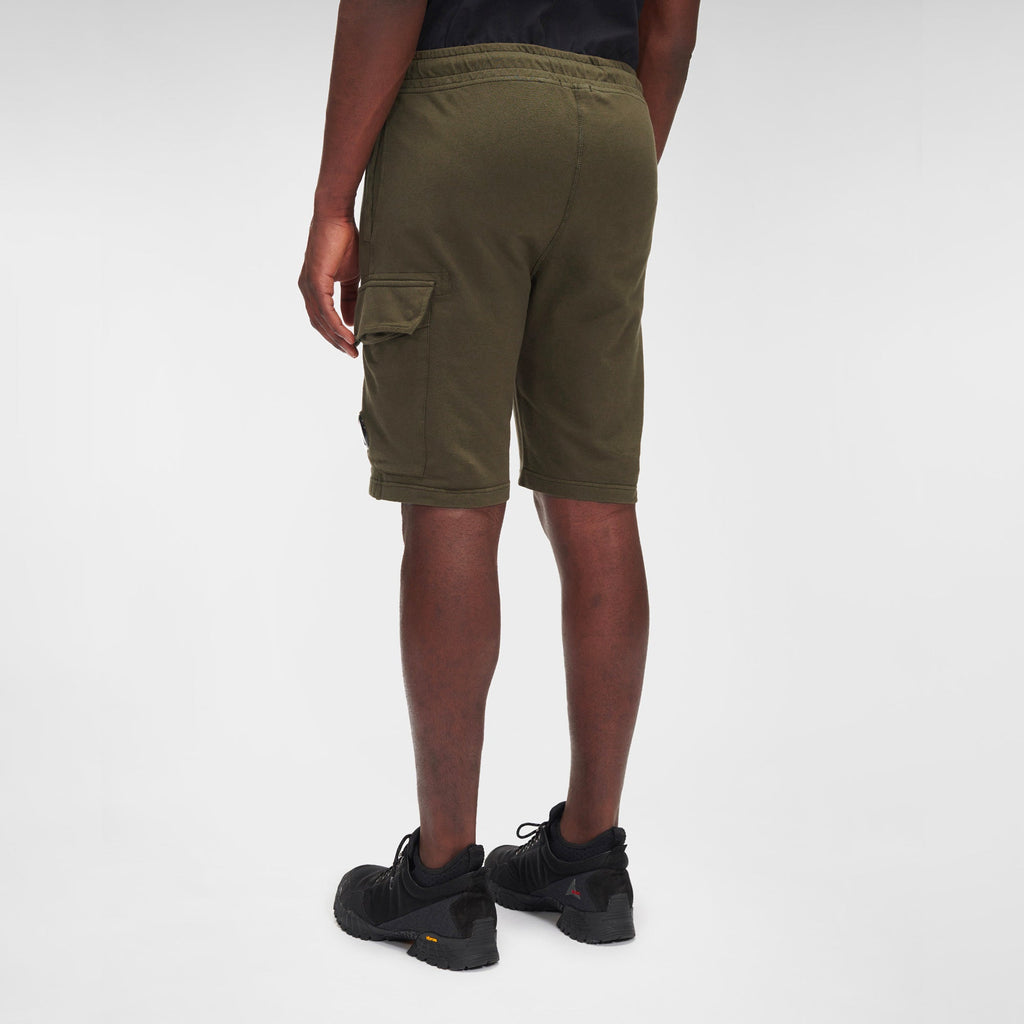 Оригінальна Mens Light Fleece Cargo Shorts Cp company – детальний вид