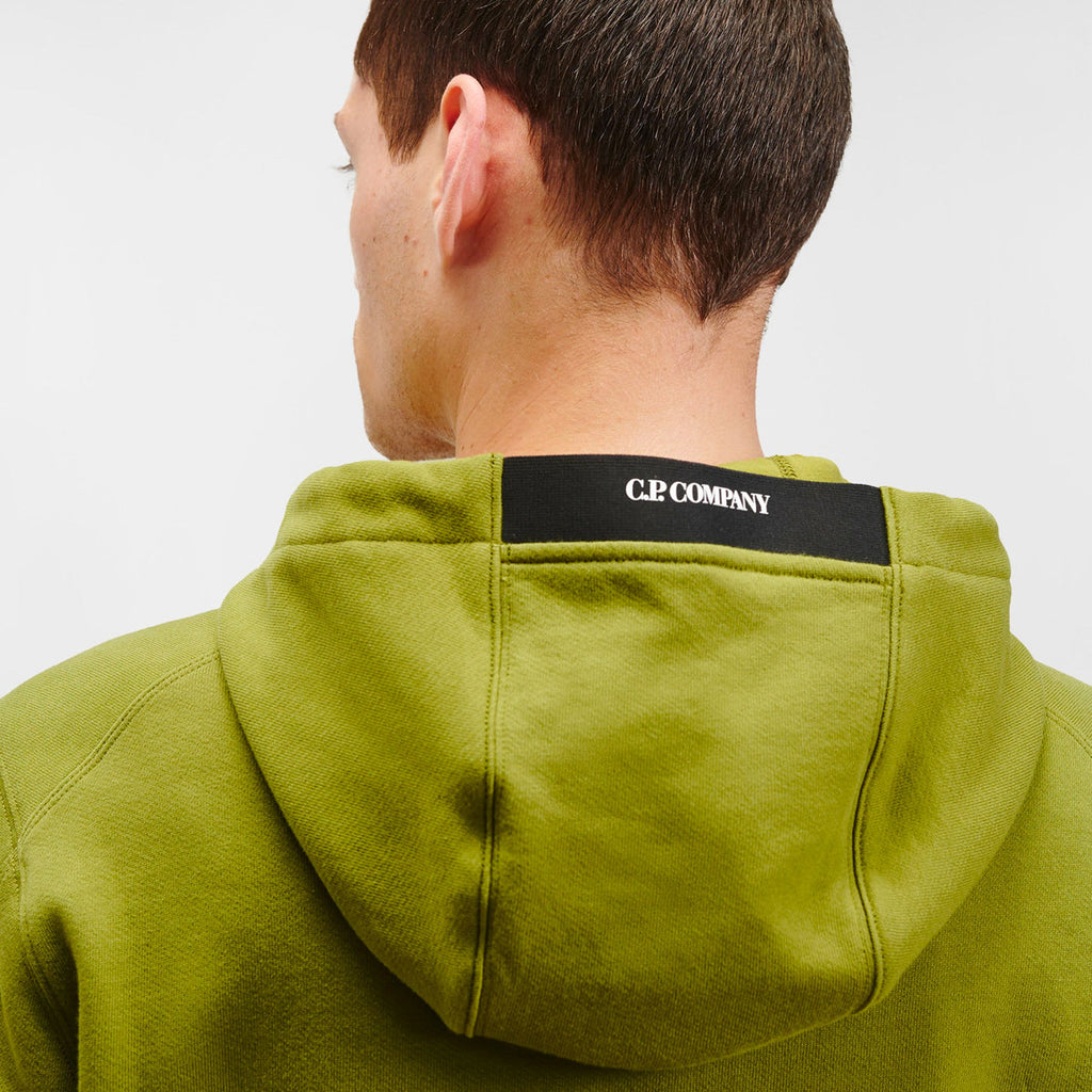 Оригінальна Mens Diagonal Raised Fleece Hoodie Cp company – збільшений вид