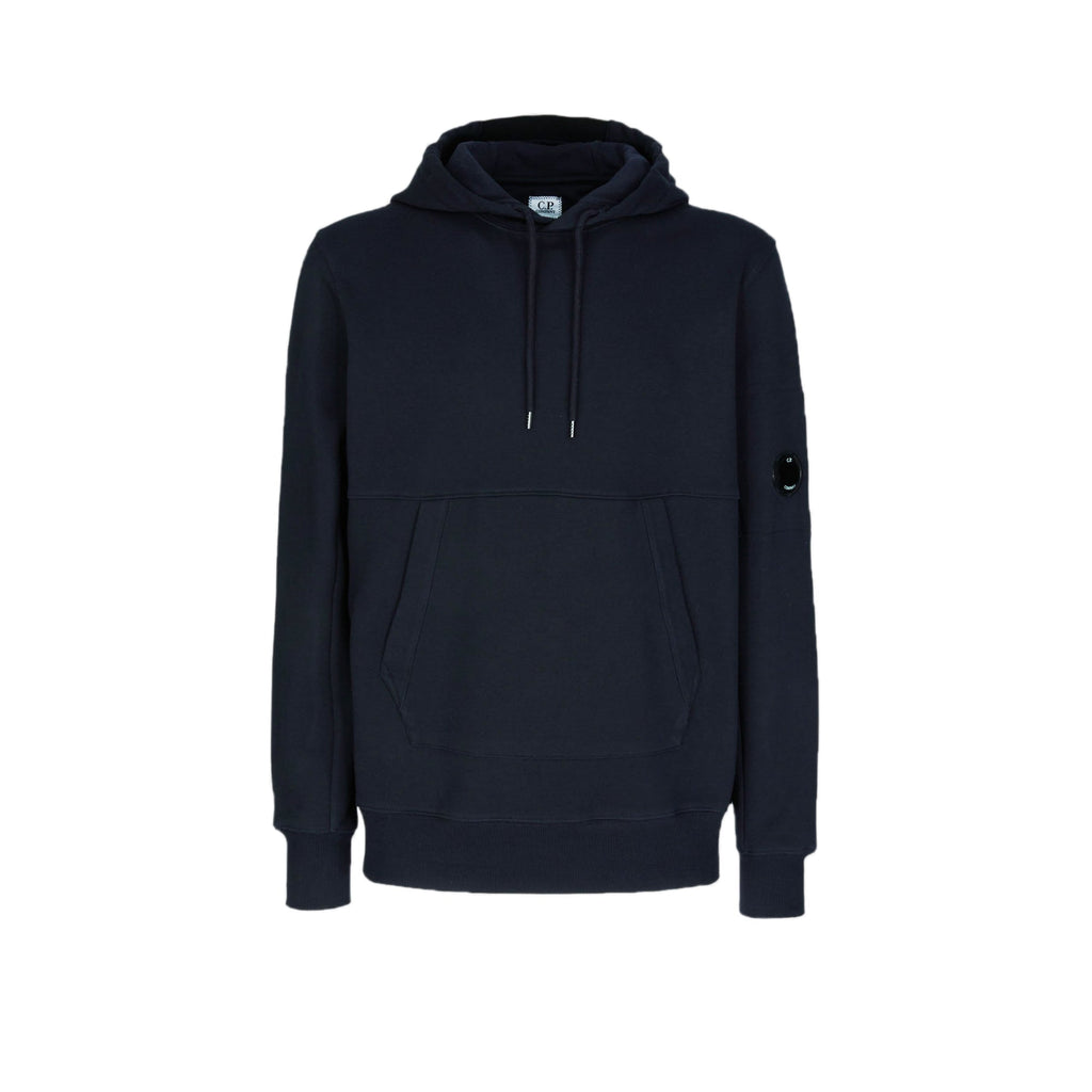 Оригінальна Mens Diagonal Raised Fleece Hoodie Cp company – боковий вид