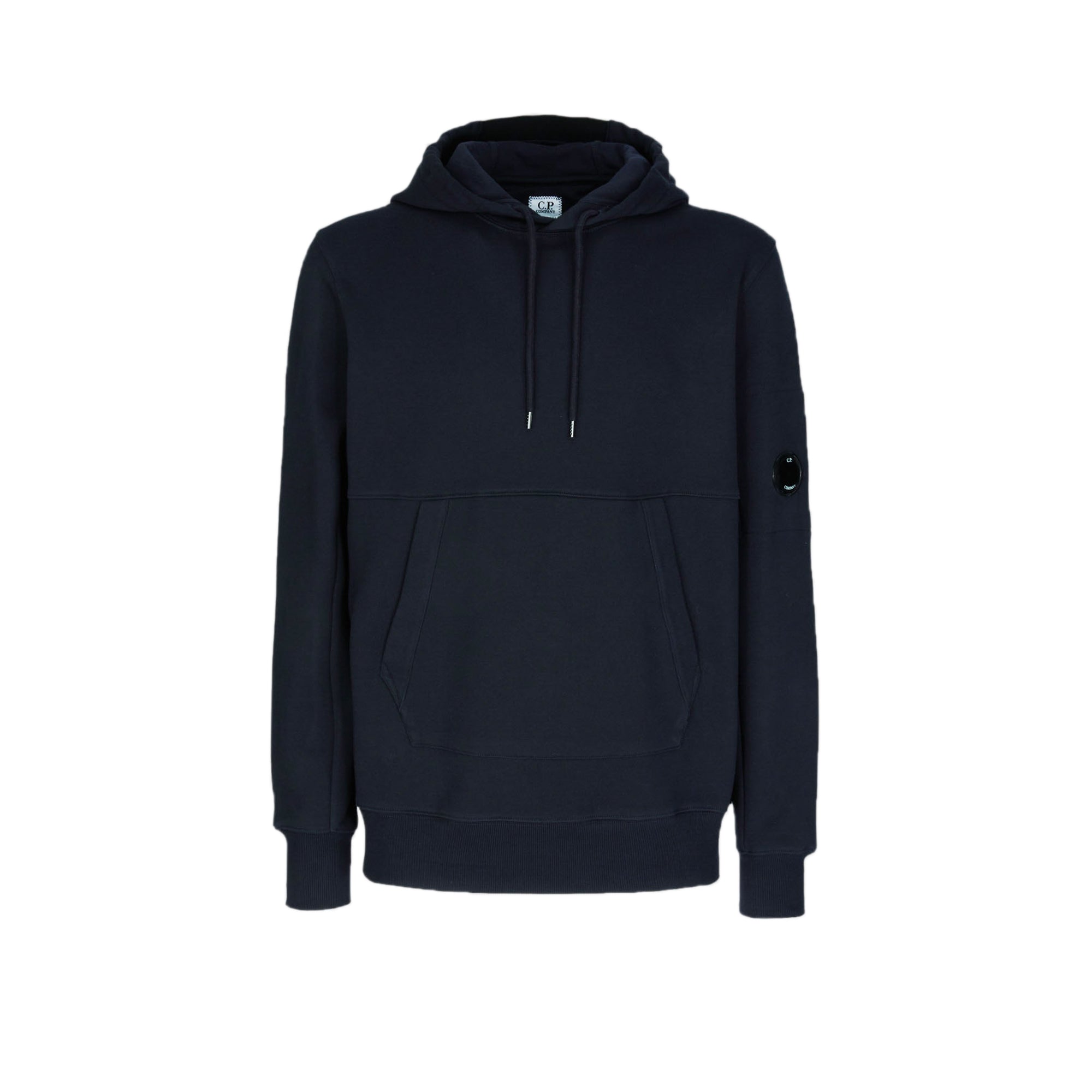 Оригінальна Mens Diagonal Raised Fleece Hoodie Cp company – боковий вид