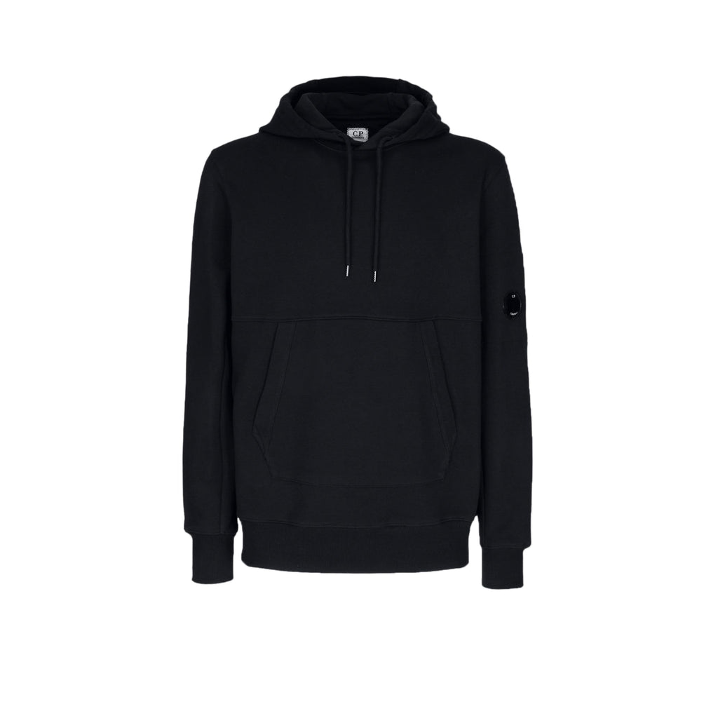 Оригінальна Mens Diagonal Raised Fleece Hoodie Cp company – боковий вид