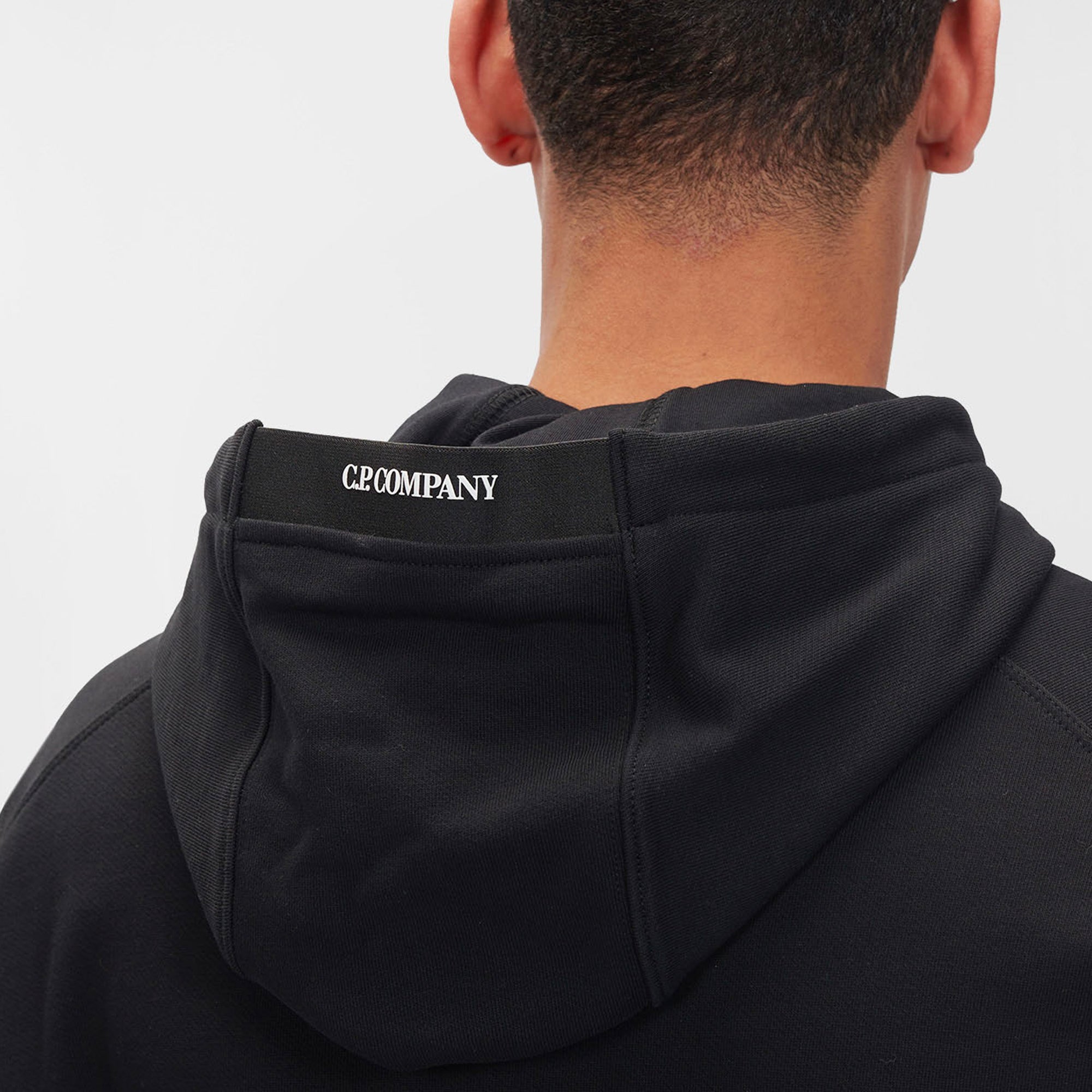 Оригінальна Mens Diagonal Raised Fleece Hoodie Cp company – збільшений вид