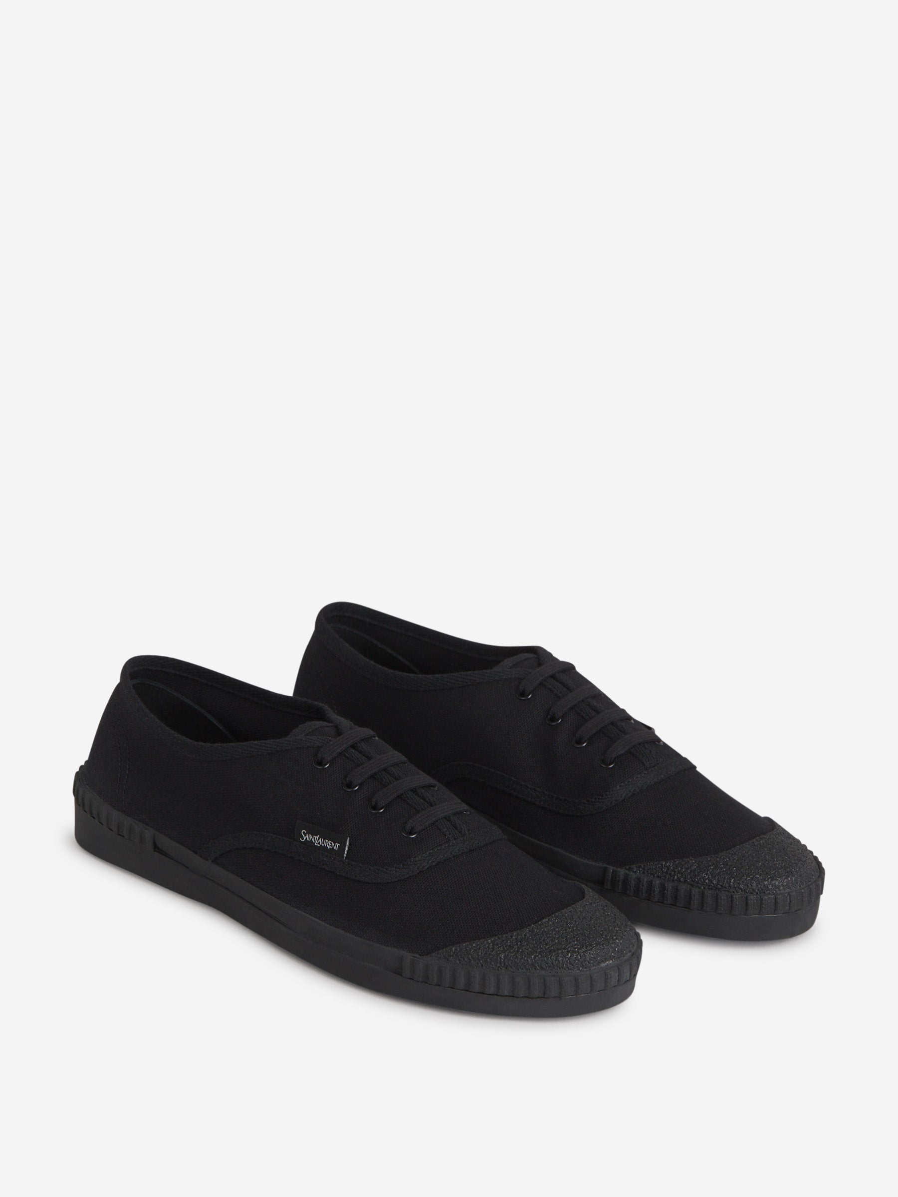 Оригінальна Wes Cotton Sneakers Saint laurent – вид ззаду