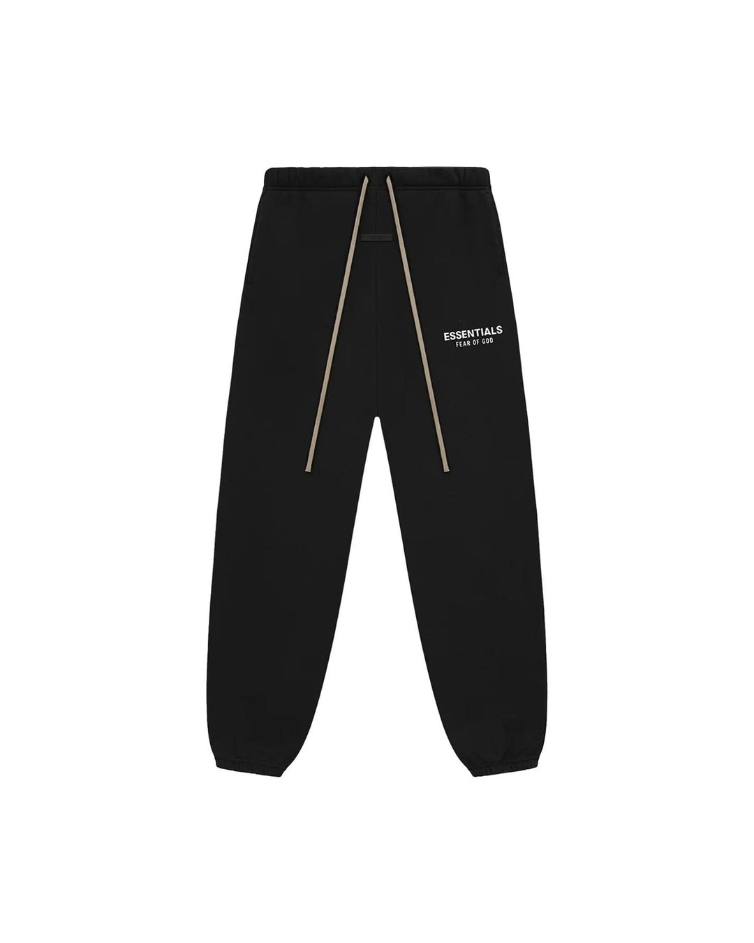Essentials Black Fleece Sweatpants Fear of god оригінал – Купити в Україні – боковий вид - FEAR OF GOD