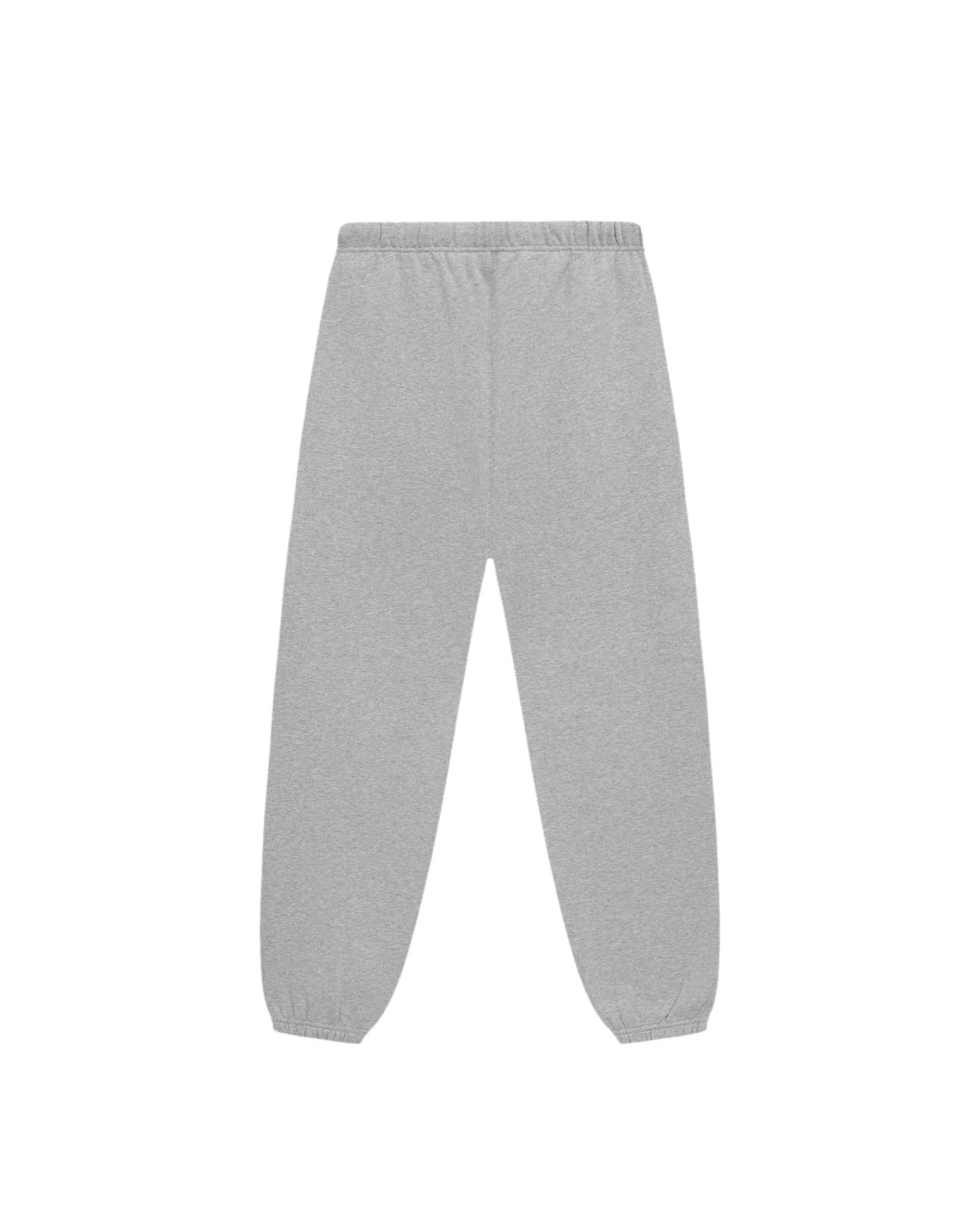 Essentials Light Heather Grey Fleece Sweatpants Fear of god оригінал – Купити в Україні – вид ззаду - FEAR OF GOD