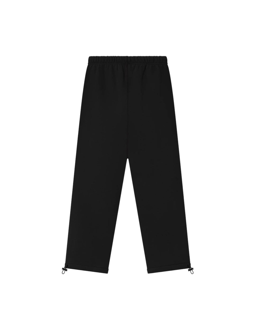 Essentials Jet Black Fleece Relaxed Sweatpants Fear of god оригінал – Купити в Україні – вид ззаду - FEAR OF GOD