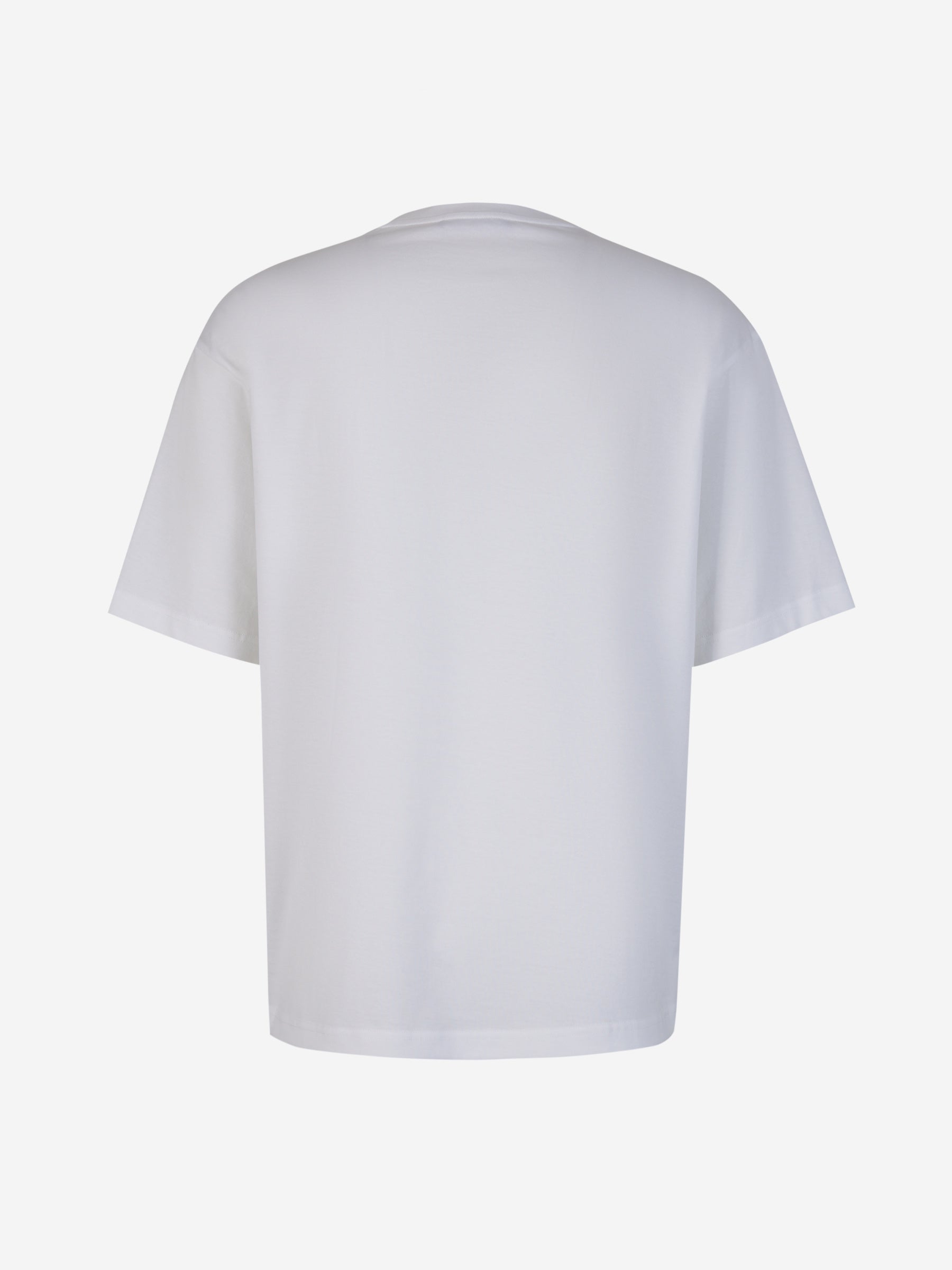 Оригінальна Camiseta Algodón Logo Acne studios – вид ззаду