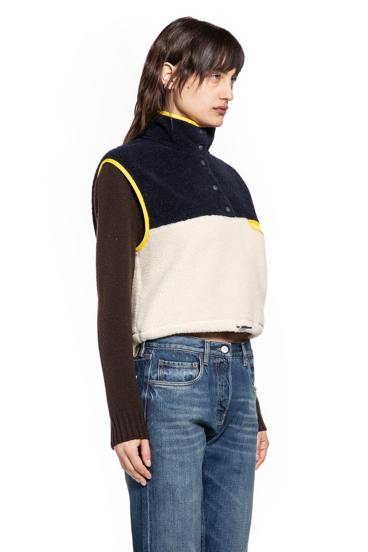Sleeveless Fleece Top Prada – Гарантія оригінальності – детальний вид