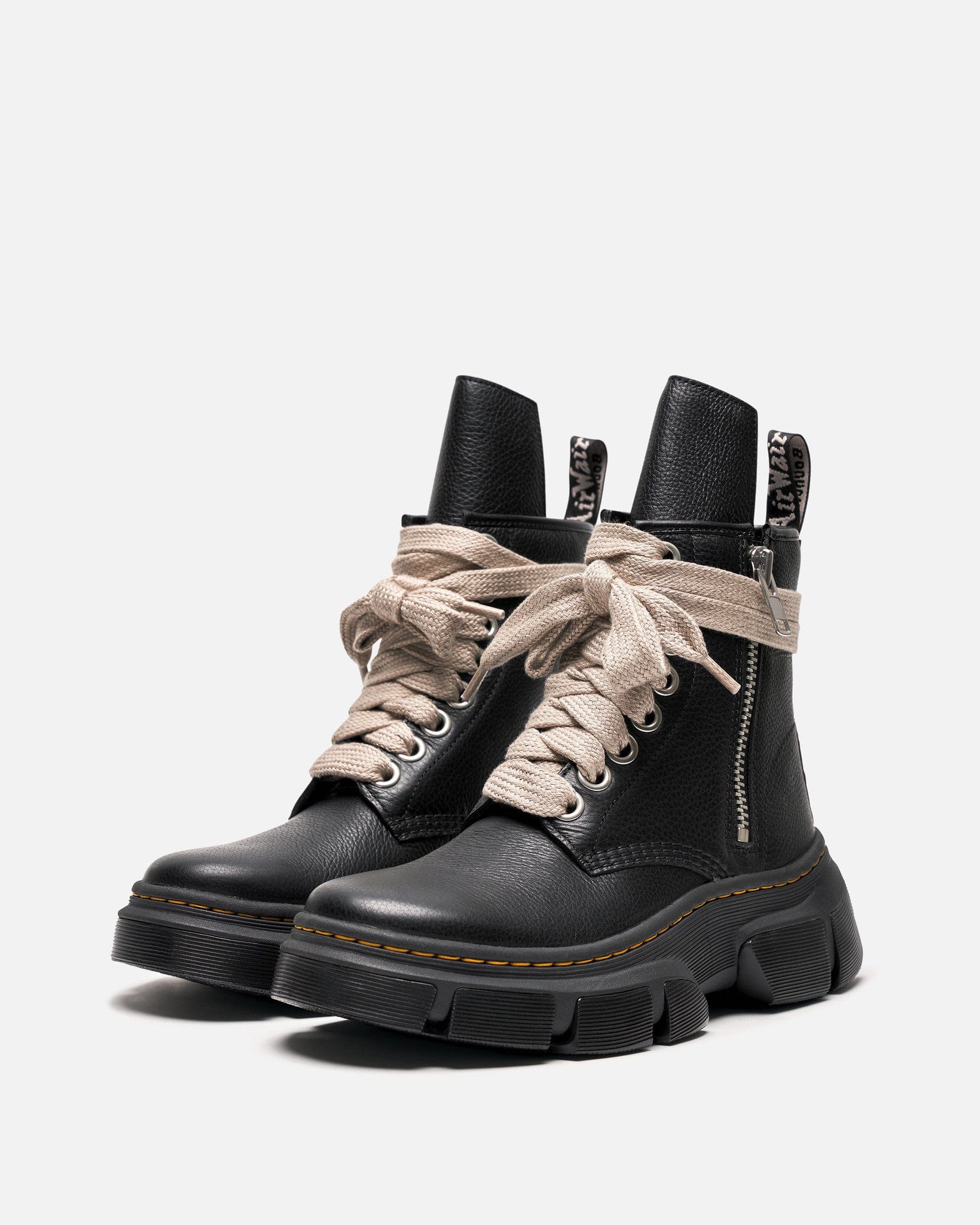 1460 Jmb Lace Ro DMXL In Black Lunar Rick owens оригінал – Купити в Україні – вид ззаду