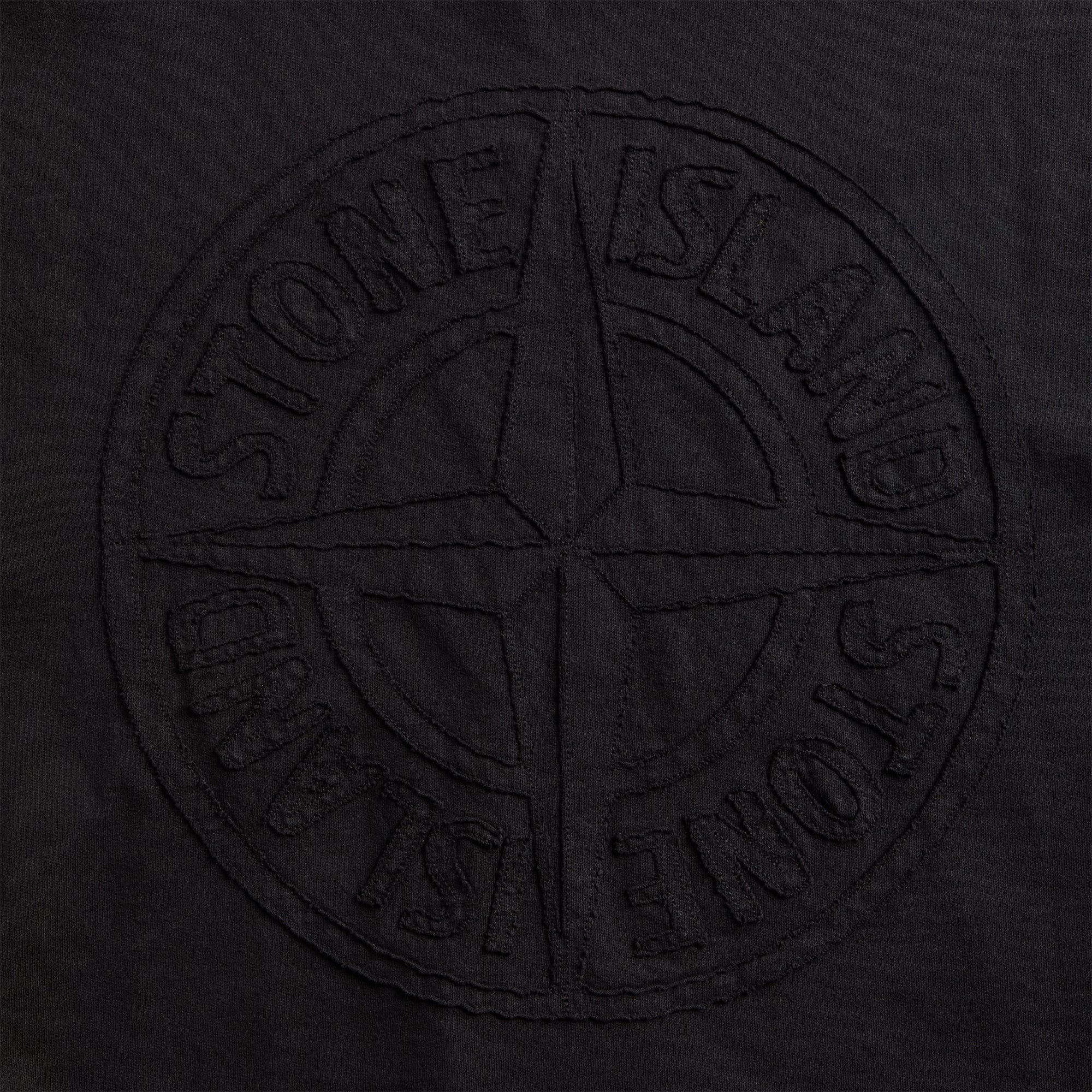 Оригінальна Long Sleeve Tee Black Stone island – детальний вид