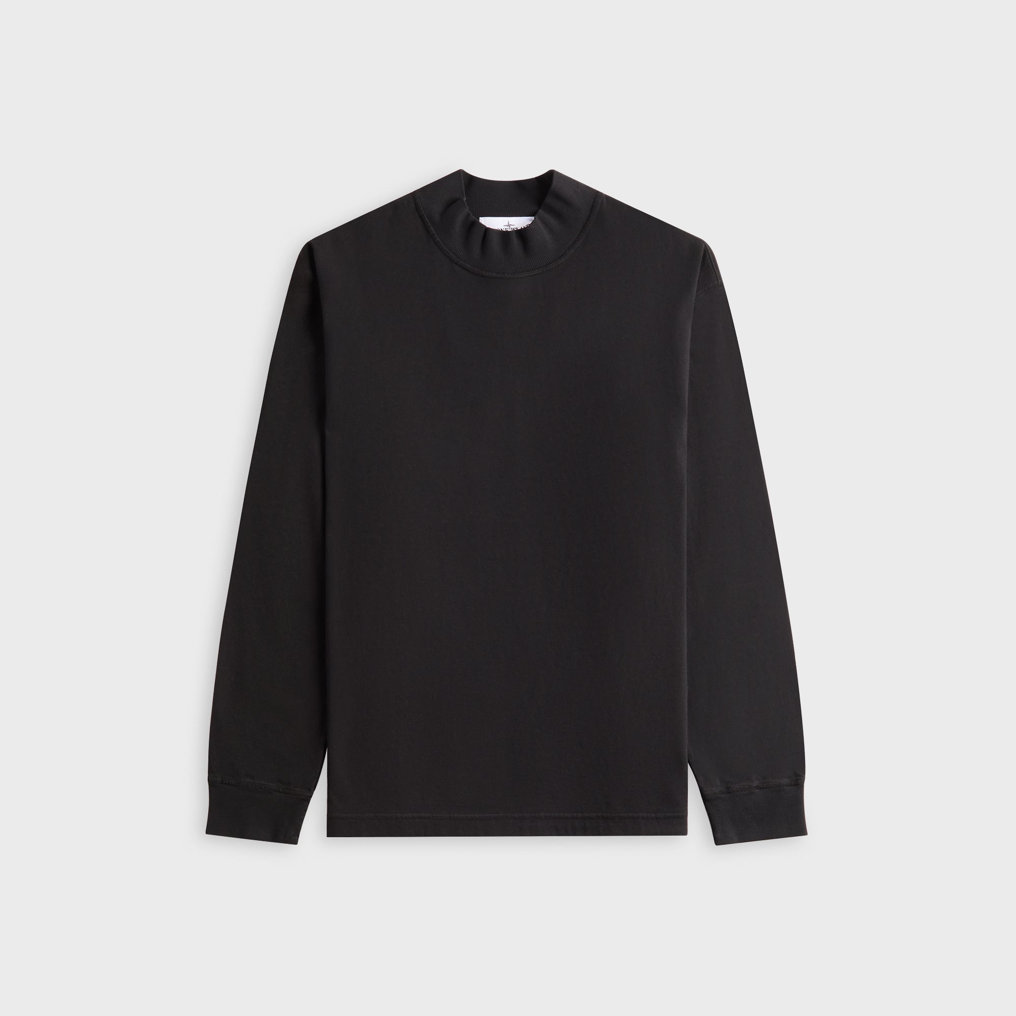 Оригінальна Long Sleeve Tee Black Stone island – боковий вид