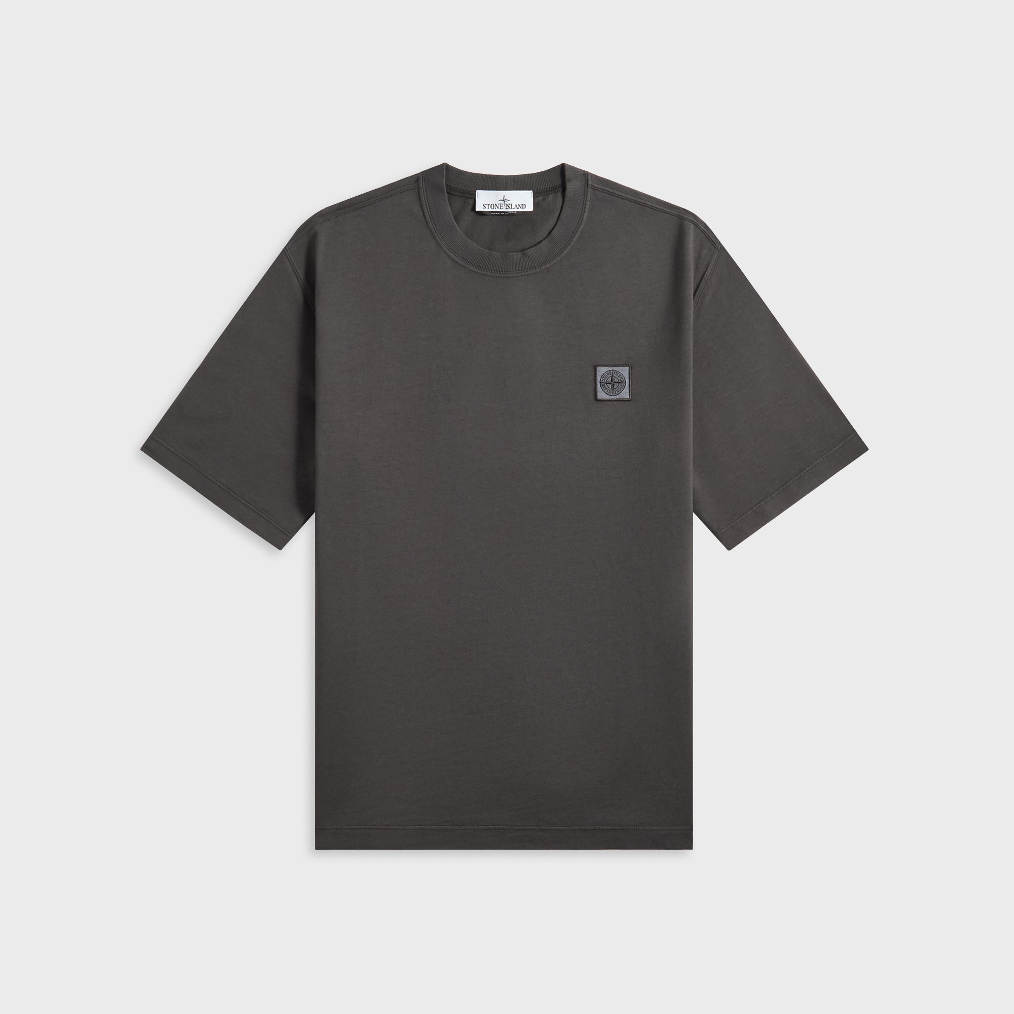 Compass Tee Lead Grey Stone island оригінал – Купити в Україні – боковий вид