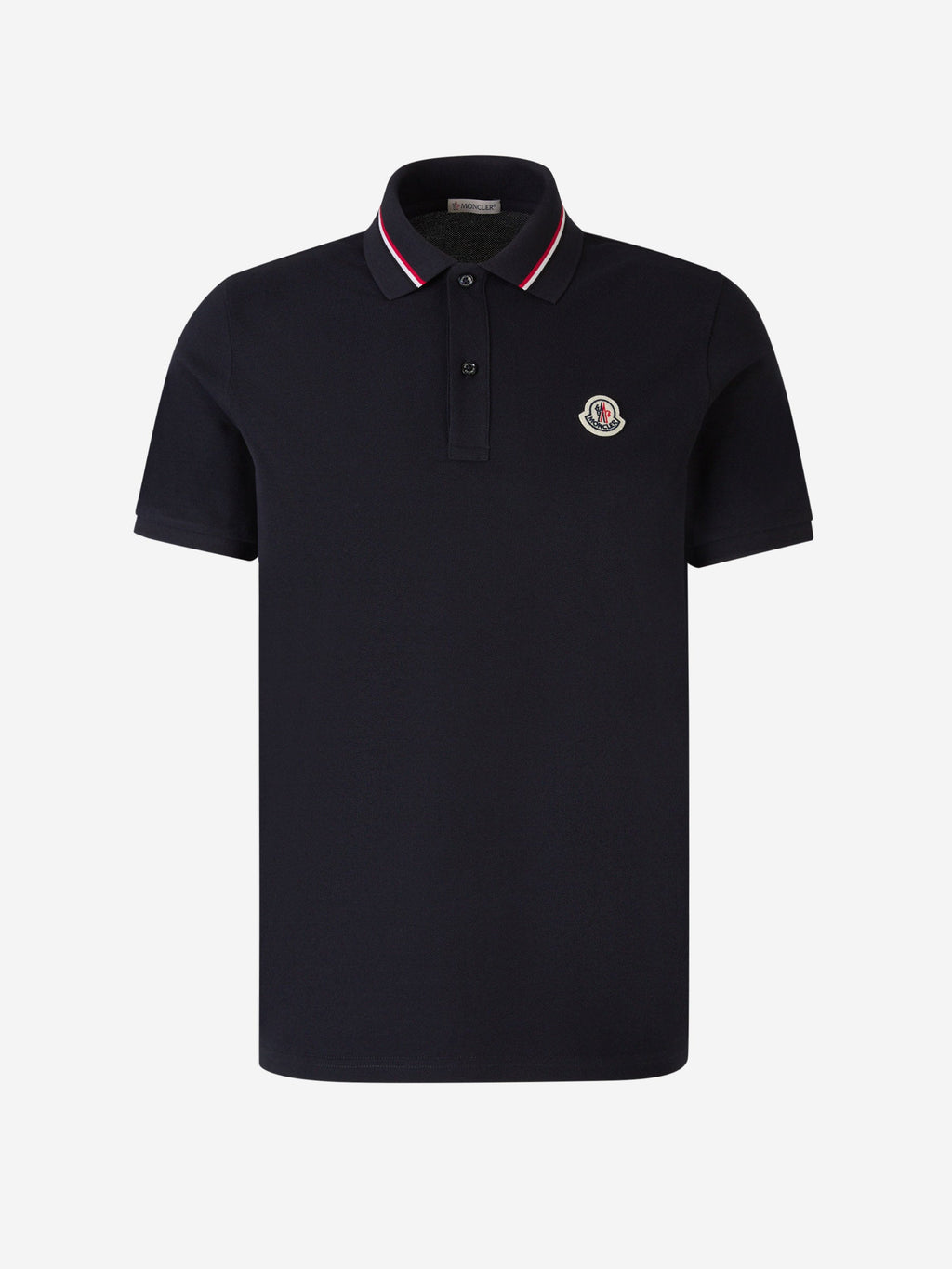 Оригінальна Cotton Piqué Polo Moncler – боковий вид