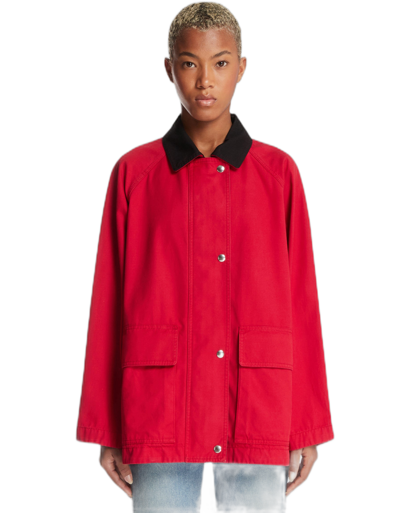 Red Elodianna Jacket - THE ROW (Background Removed)