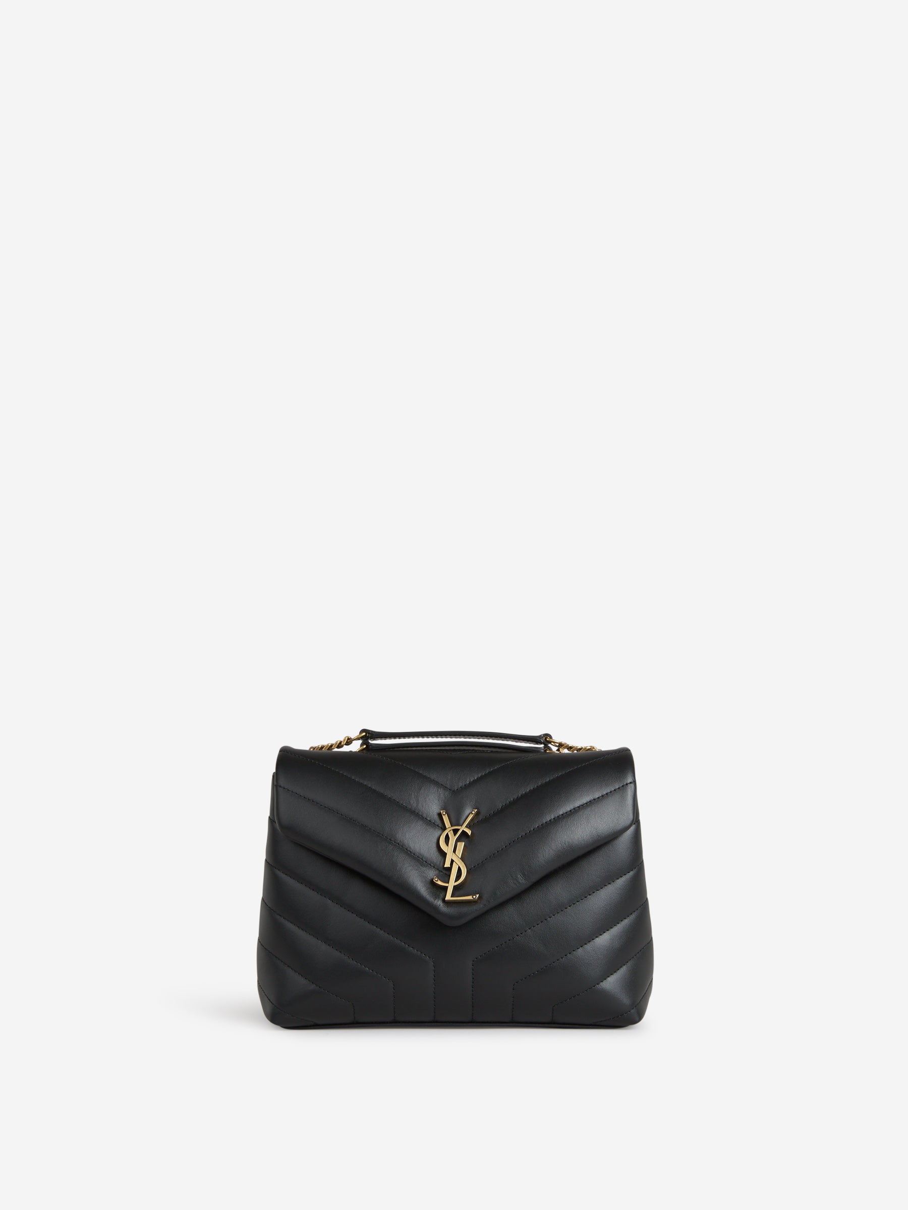 Loulou S Shoulder Bag Saint laurent – Гарантія оригінальності – вид ззаду