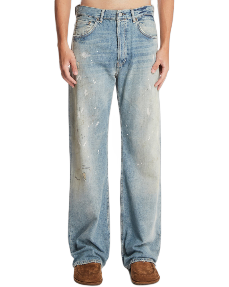 Blue 2021 Jeans - ACNE STUDIOS (Background Removed)