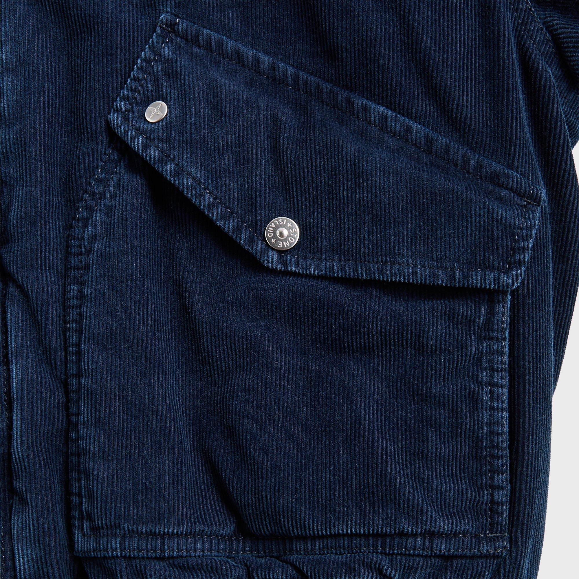 Corduroy Bomber Jacket Indigo Stone island оригінал – Купити в Україні – детальний вид