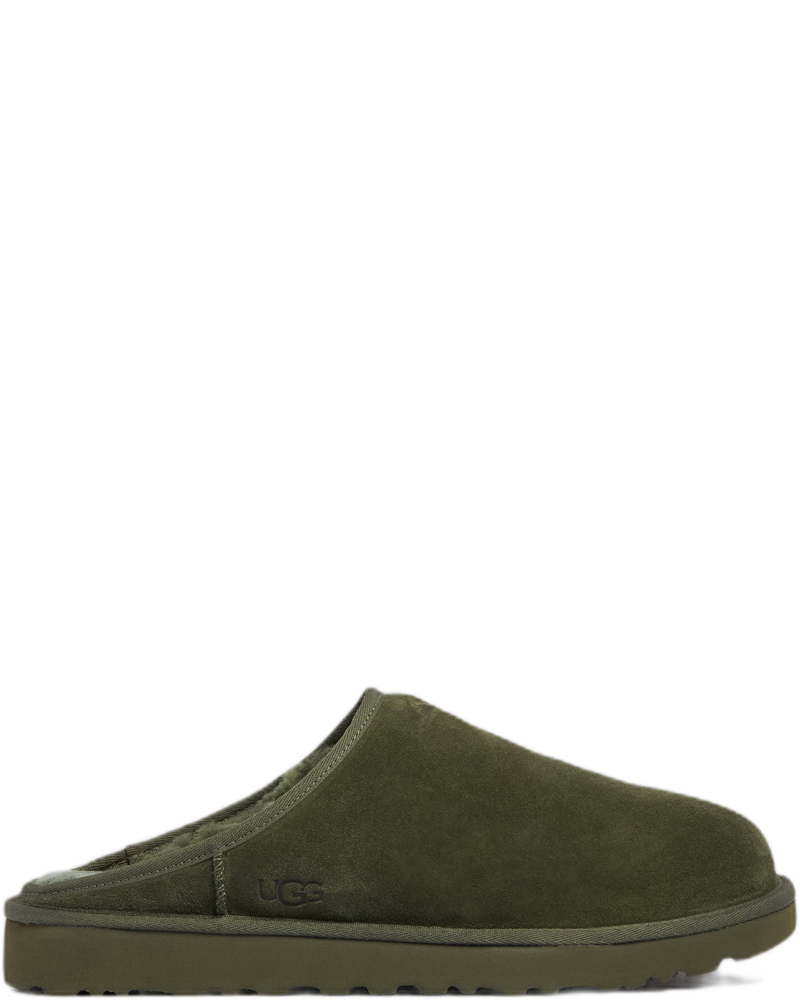 Green Slip-On Classic Slippers - UGG (Background Removed)