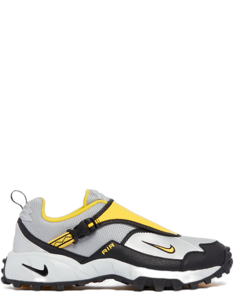ACG Phassad Gray and Yellow Sneakers - NIKE (Background Removed)