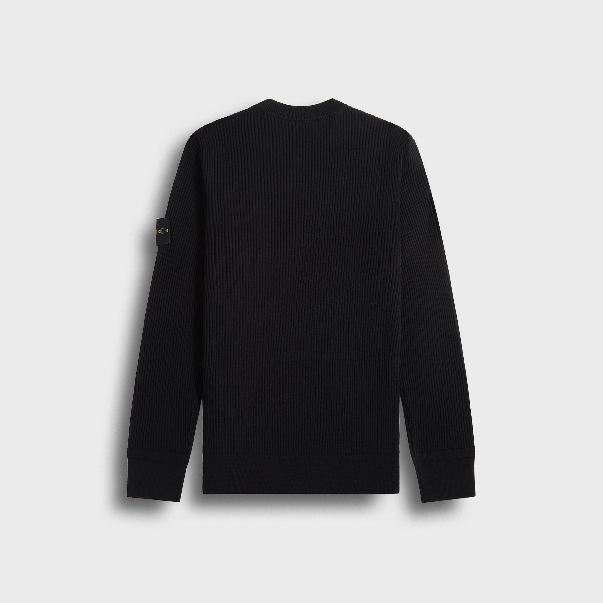 Оригінальна Crew Neck Black Stone island – вид ззаду - STONE ISLAND