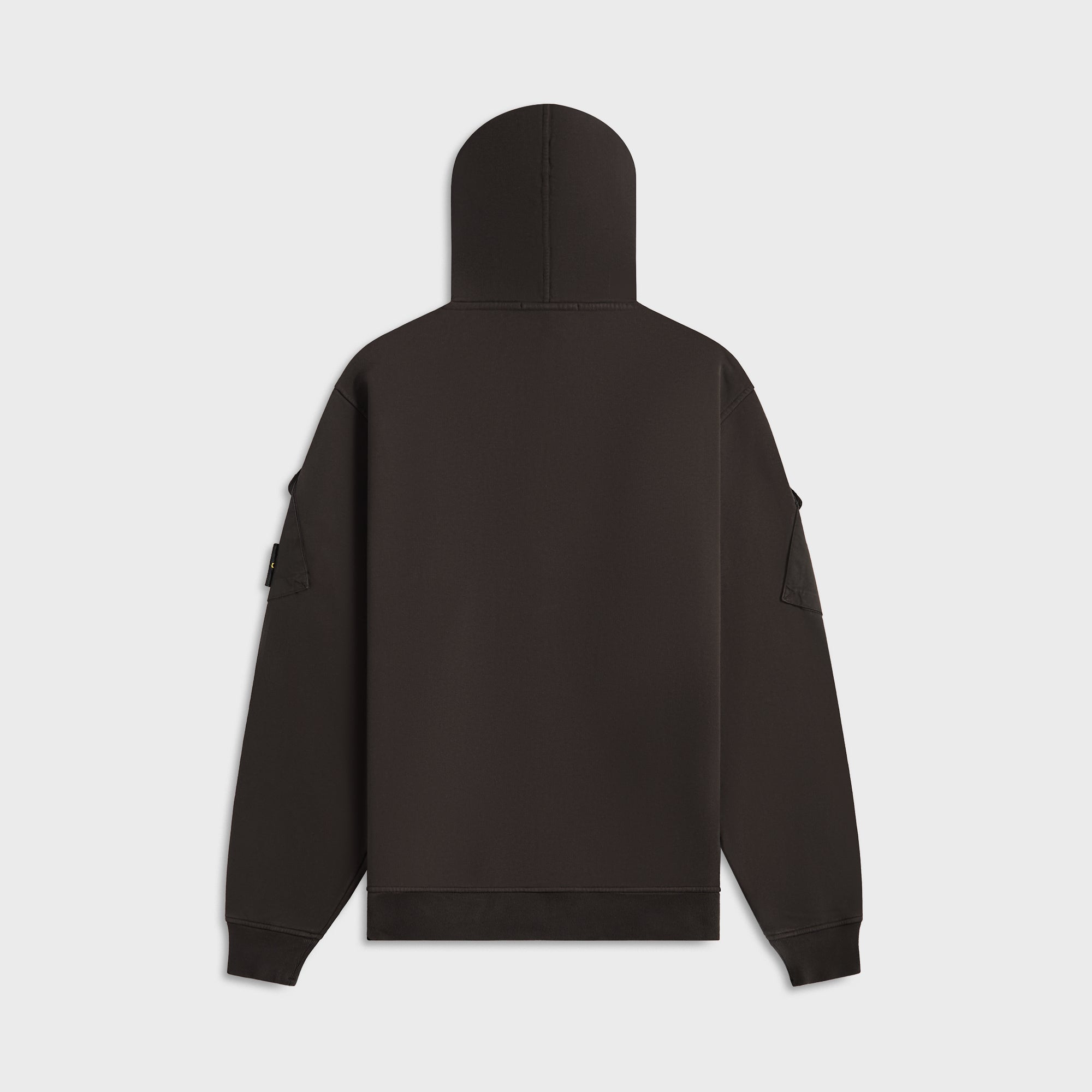 Hoodie Sweater Lead Grey Stone island – Гарантія оригінальності – вид ззаду - STONE ISLAND