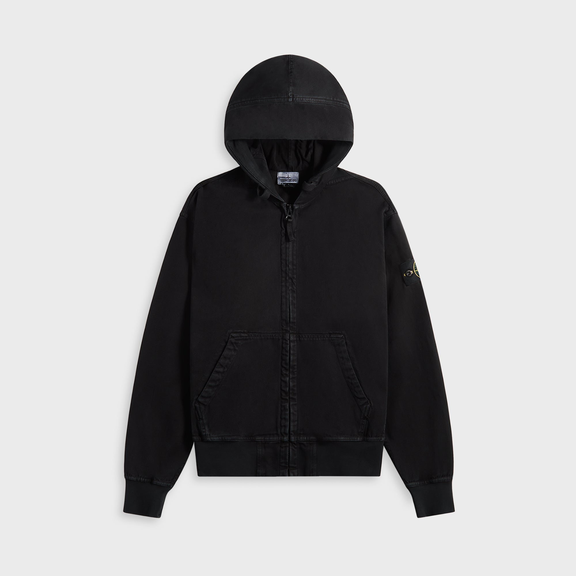 Оригінальна Hoodie Sweater Black Stone island – боковий вид - STONE ISLAND