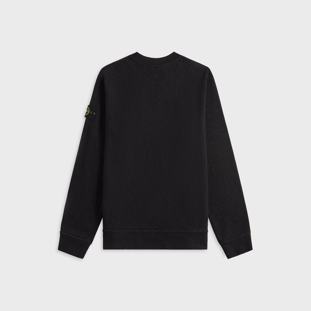 Cotton Sweatshirt Black Stone island оригінал – Купити в Україні – вид ззаду
