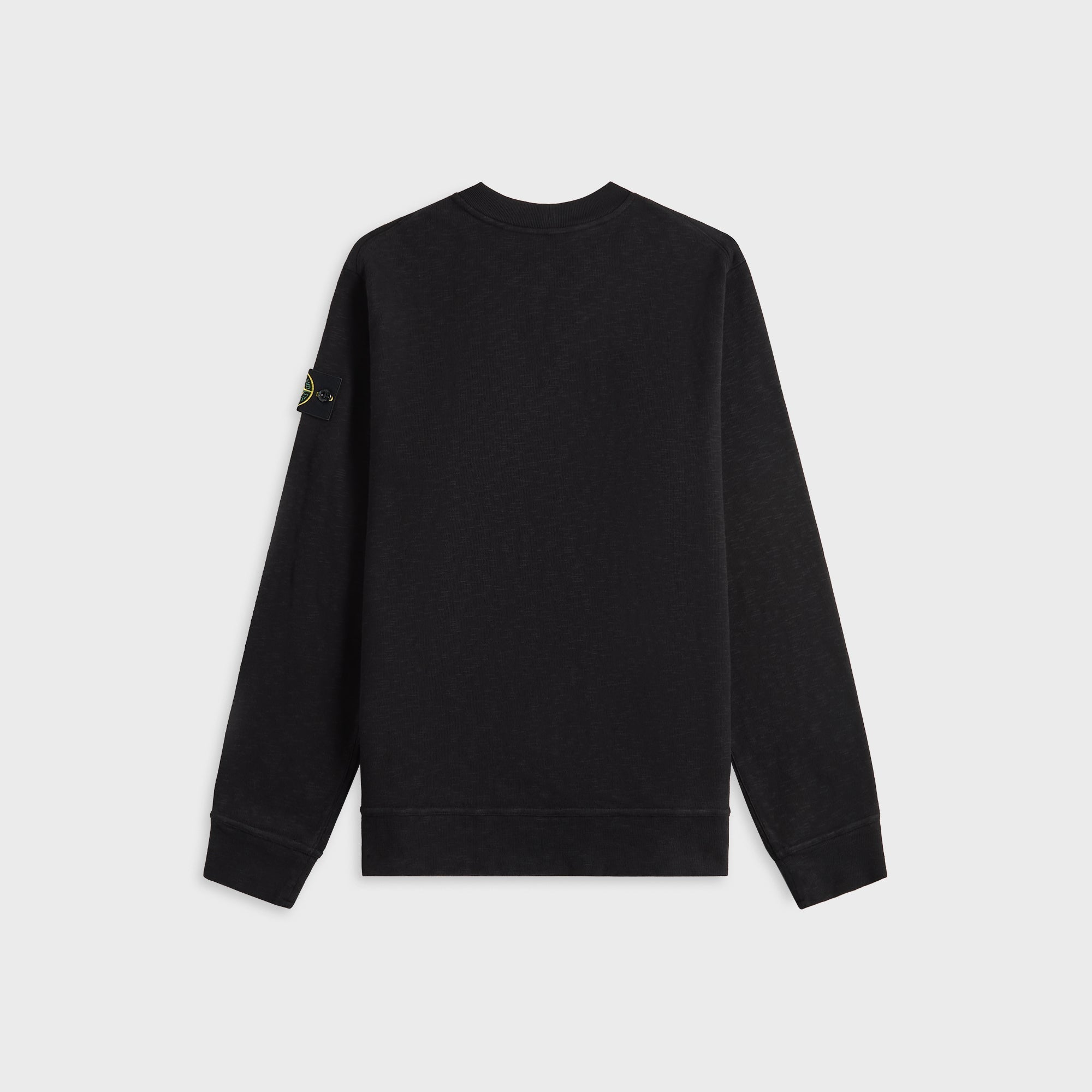 Cotton Sweatshirt Black Stone island оригінал – Купити в Україні – вид ззаду - STONE ISLAND