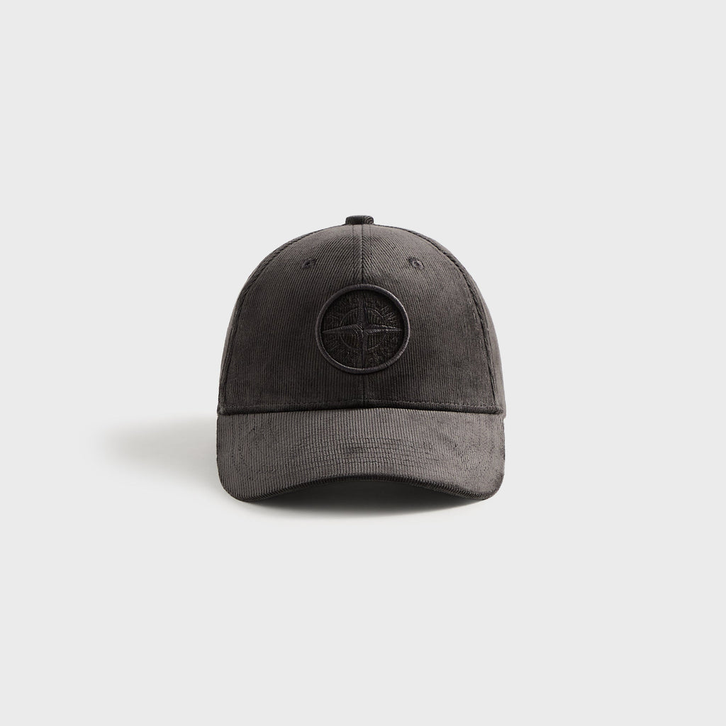 Hat Charcoal Stone island – Гарантія оригінальності – боковий вид