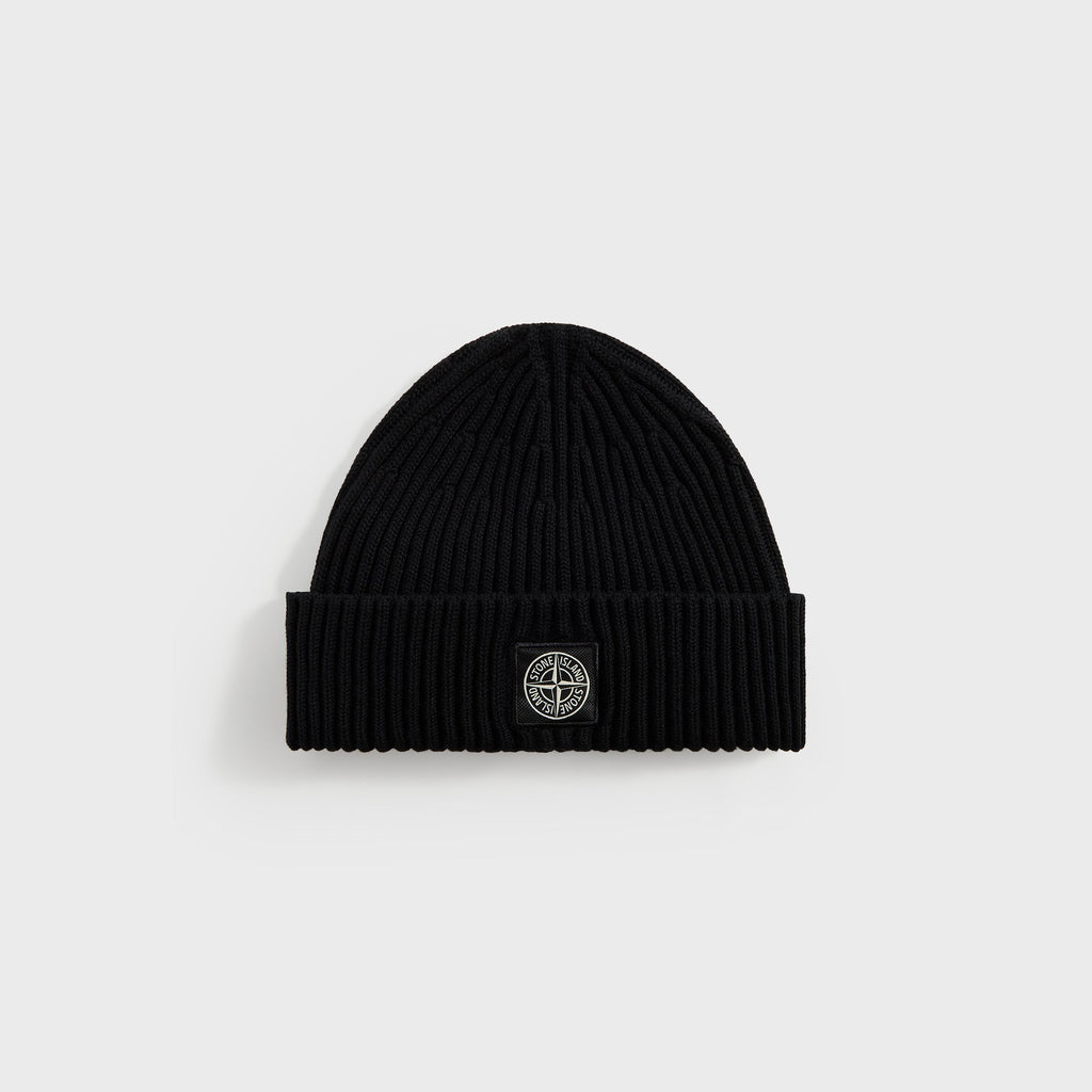 Beanie Black Stone island оригінал – Купити в Україні – боковий вид