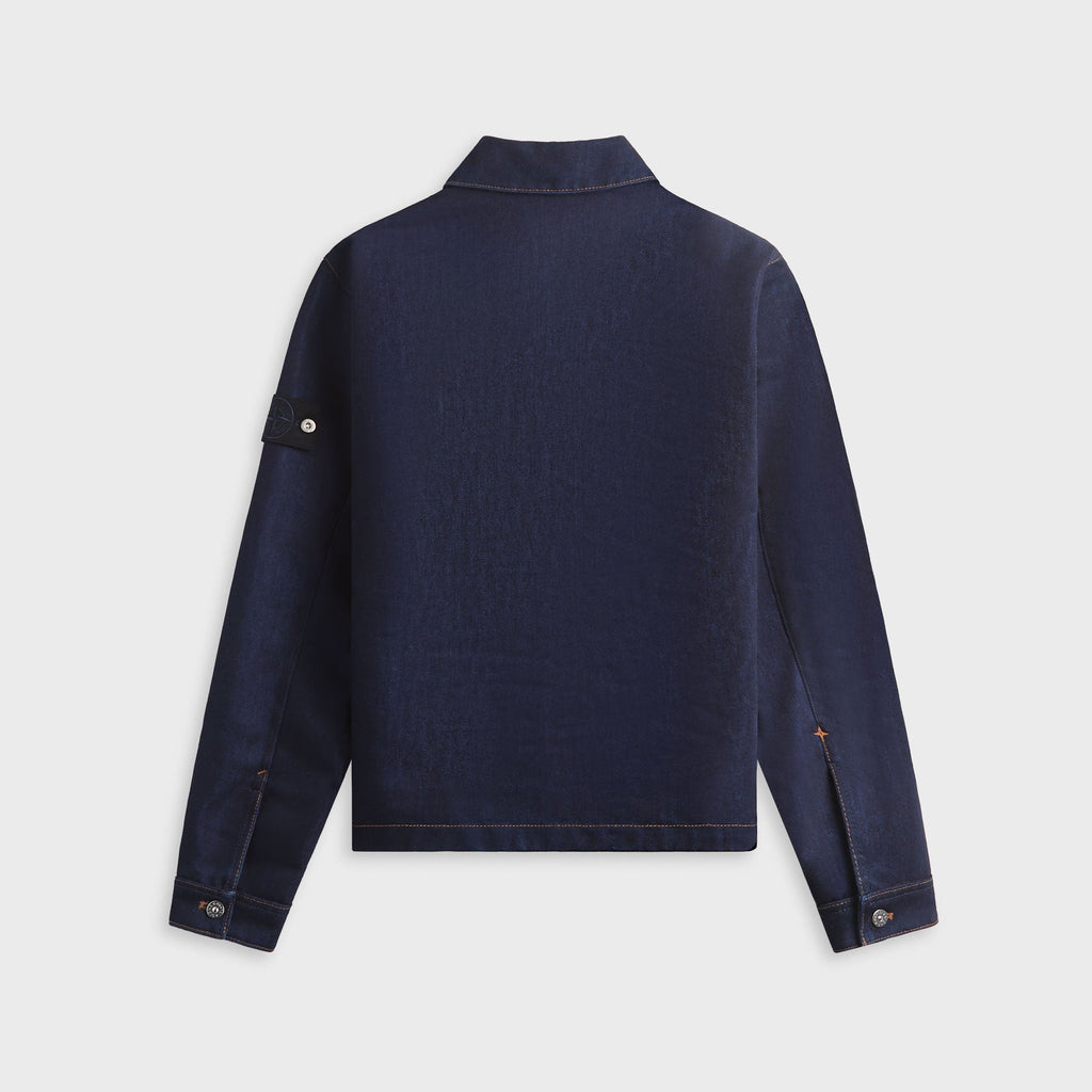 Jacket Blue Stone island оригінал – Купити в Україні – вид ззаду