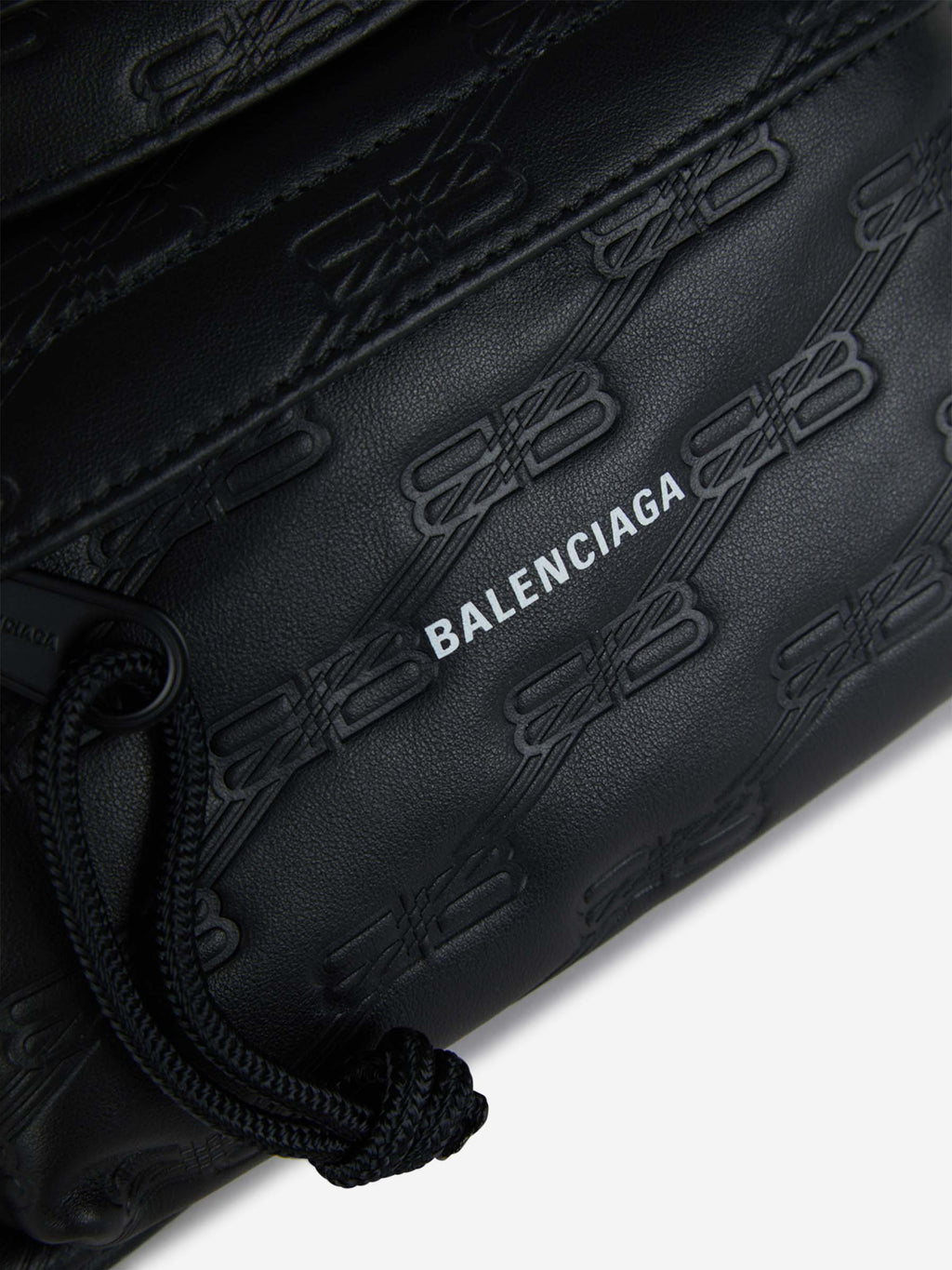 Оригінальна Leather Logo Waist Bag Balenciaga – детальний вид