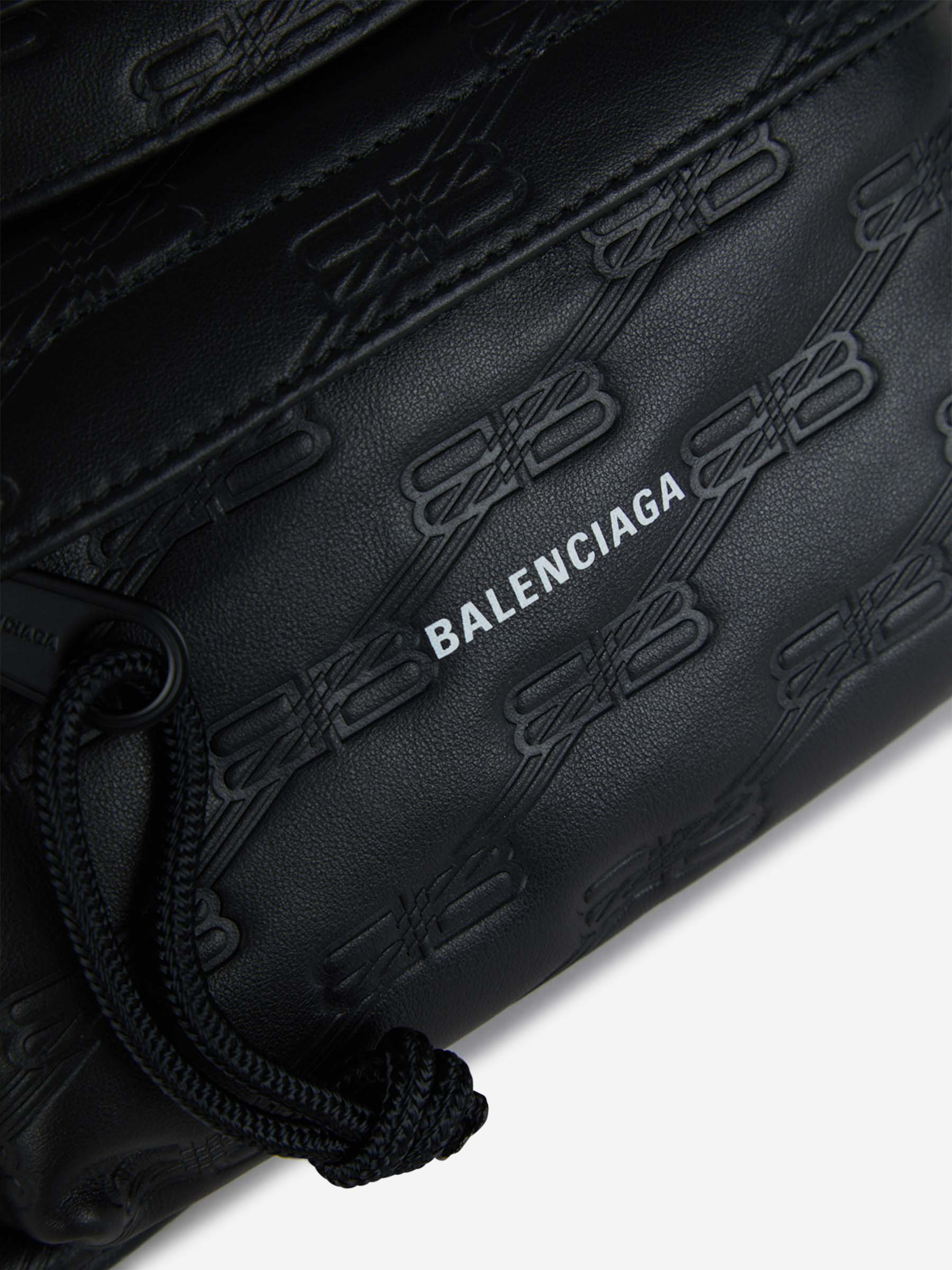 Оригінальна Leather Logo Waist Bag Balenciaga – детальний вид
