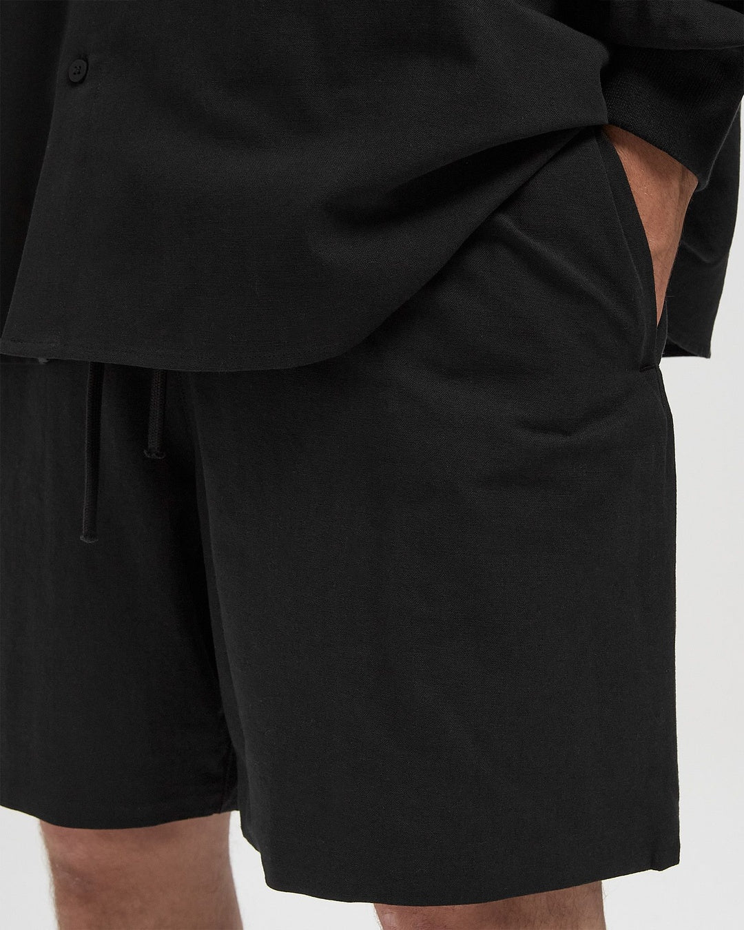 Essentials Basketball Jersey Short 'Jet Black' Fear of god оригінал – Купити в Україні – збільшений вид - FEAR OF GOD