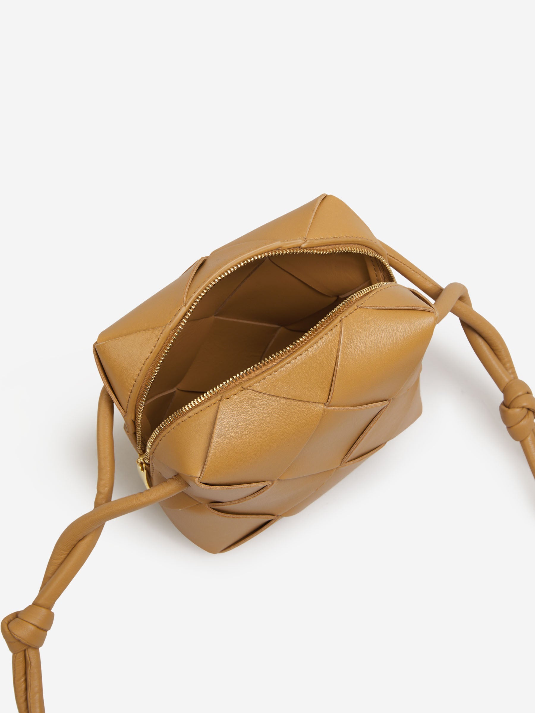 Mini Cassette Crossbody Bag Bottega veneta оригінал – Купити в Україні – збільшений вид