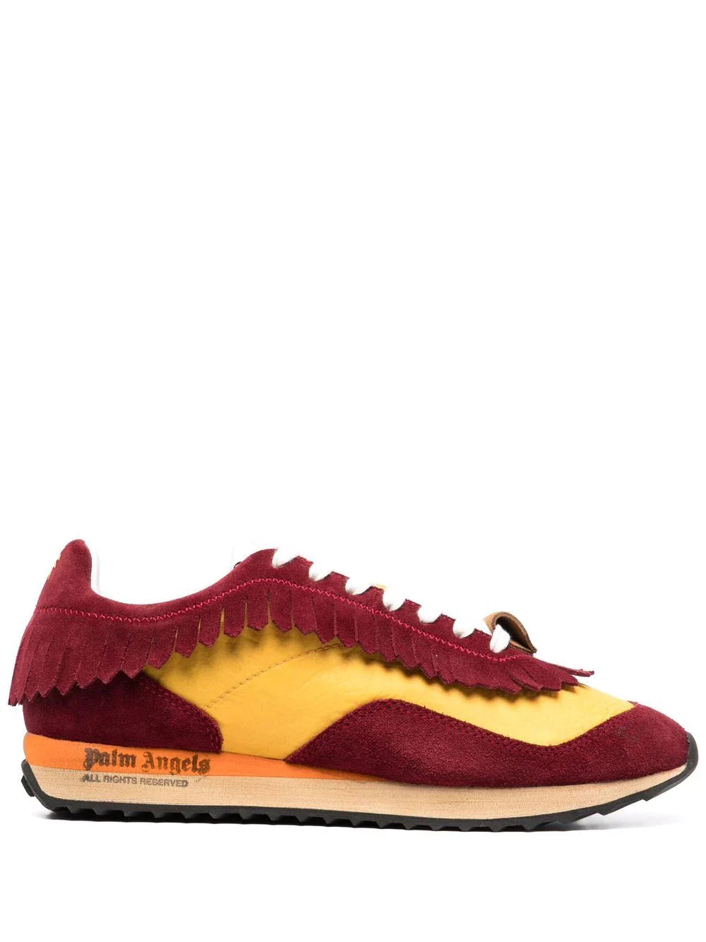 Fringe Runner Low-Top Sneakers Palm angels – Гарантія оригінальності – боковий вид