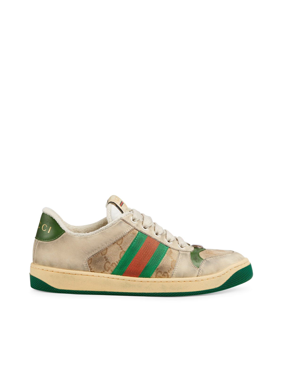 Screener Sneakers In Leather Gucci оригінал – Купити в Україні – боковий вид