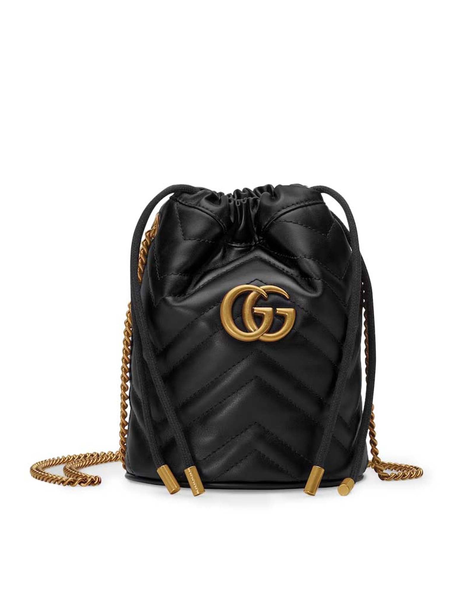 Gg Marmont Bucket Bag Small Size Gucci оригінал – Купити в Україні – боковий вид