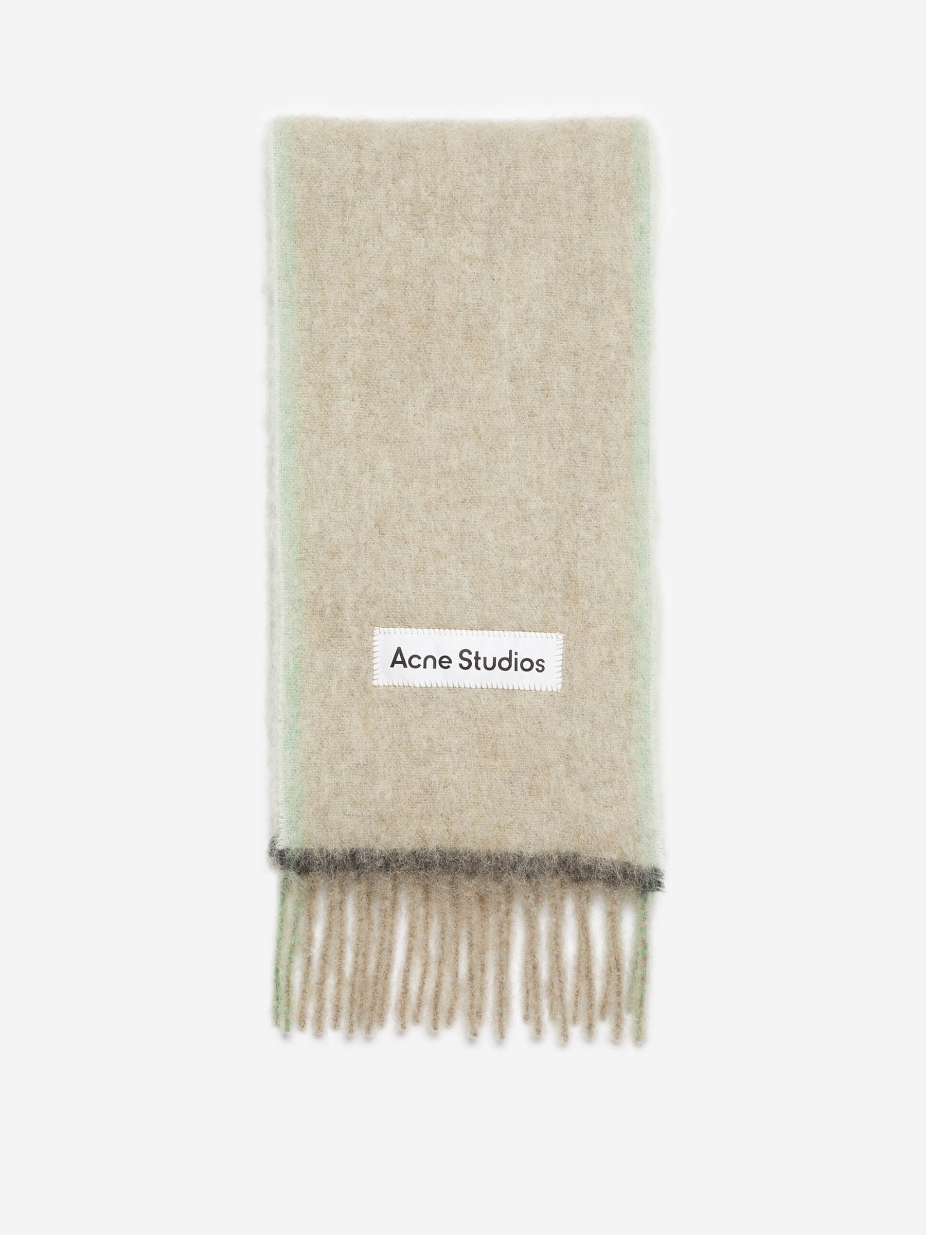 Mohair Logo Scarf Acne studios оригінал – Купити в Україні – боковий вид