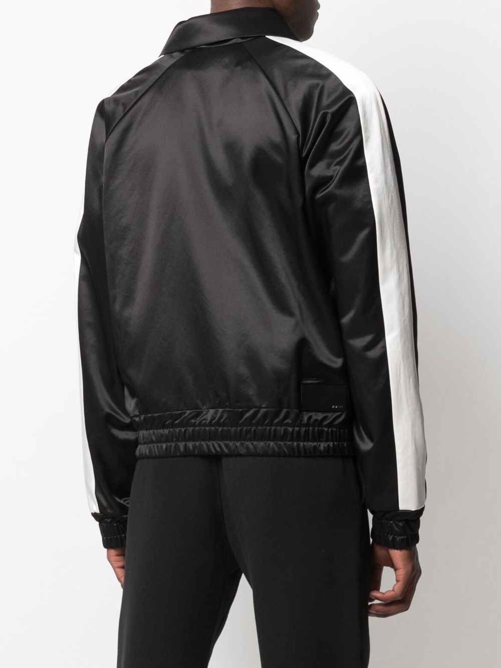 Sateen Zipped Track Jacket Amiri – Гарантія оригінальності – вид ззаду